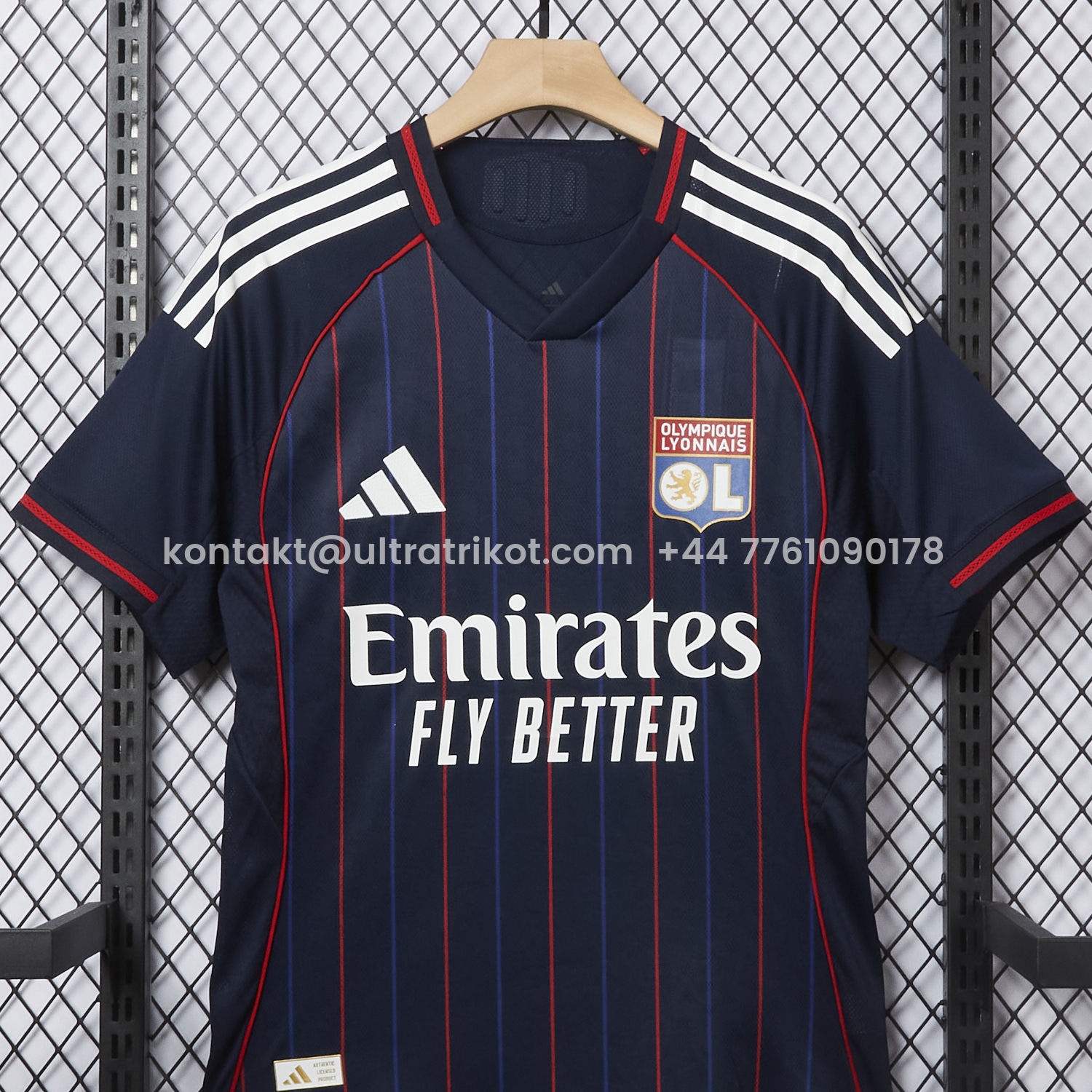 UltraTrikot-Lyon 25-26 Away Jersey - Player Version