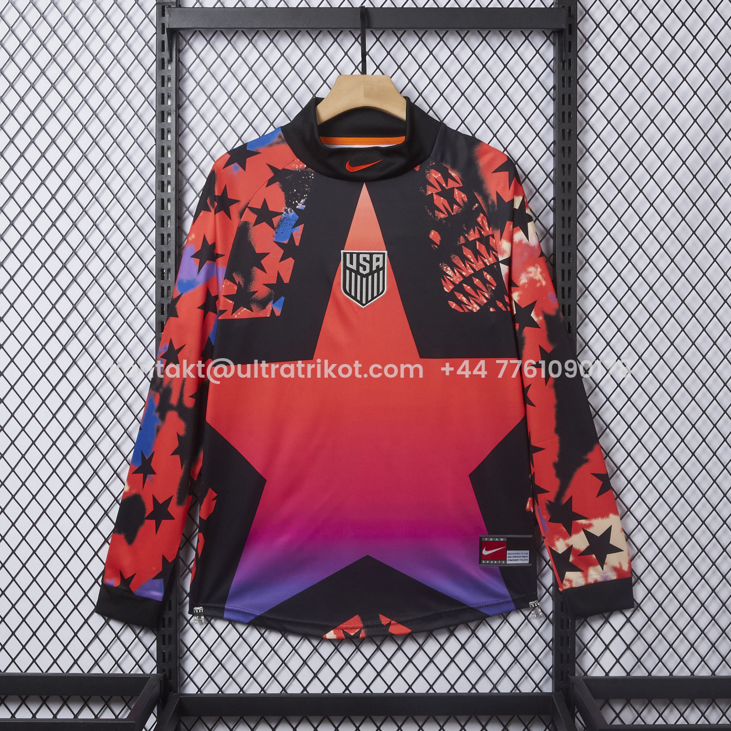 UltraTrikot-United States USA 2026 Hollywood Goalkeeper Special Long Sleeves Jersey - Fans Version