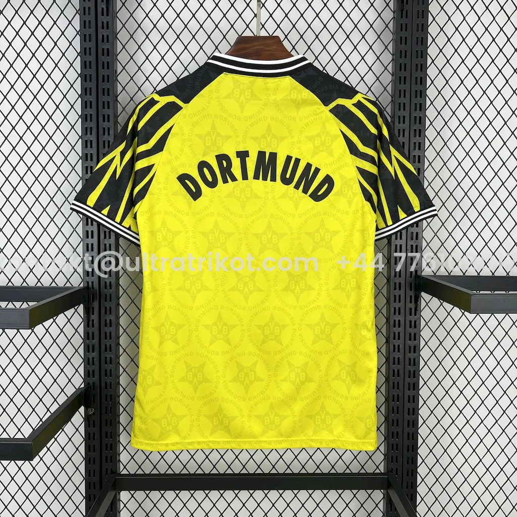 UltraTrikot-Retro Dortmund 1994-95 Home Jersey