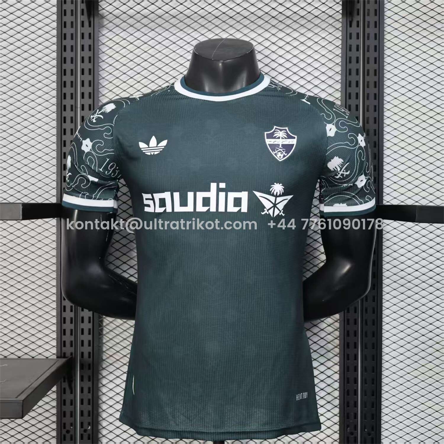 UltraTrikot-Al-Ahli SFC Jeddah Nationals 25-26 Green Special Edition Jersey - Player Version