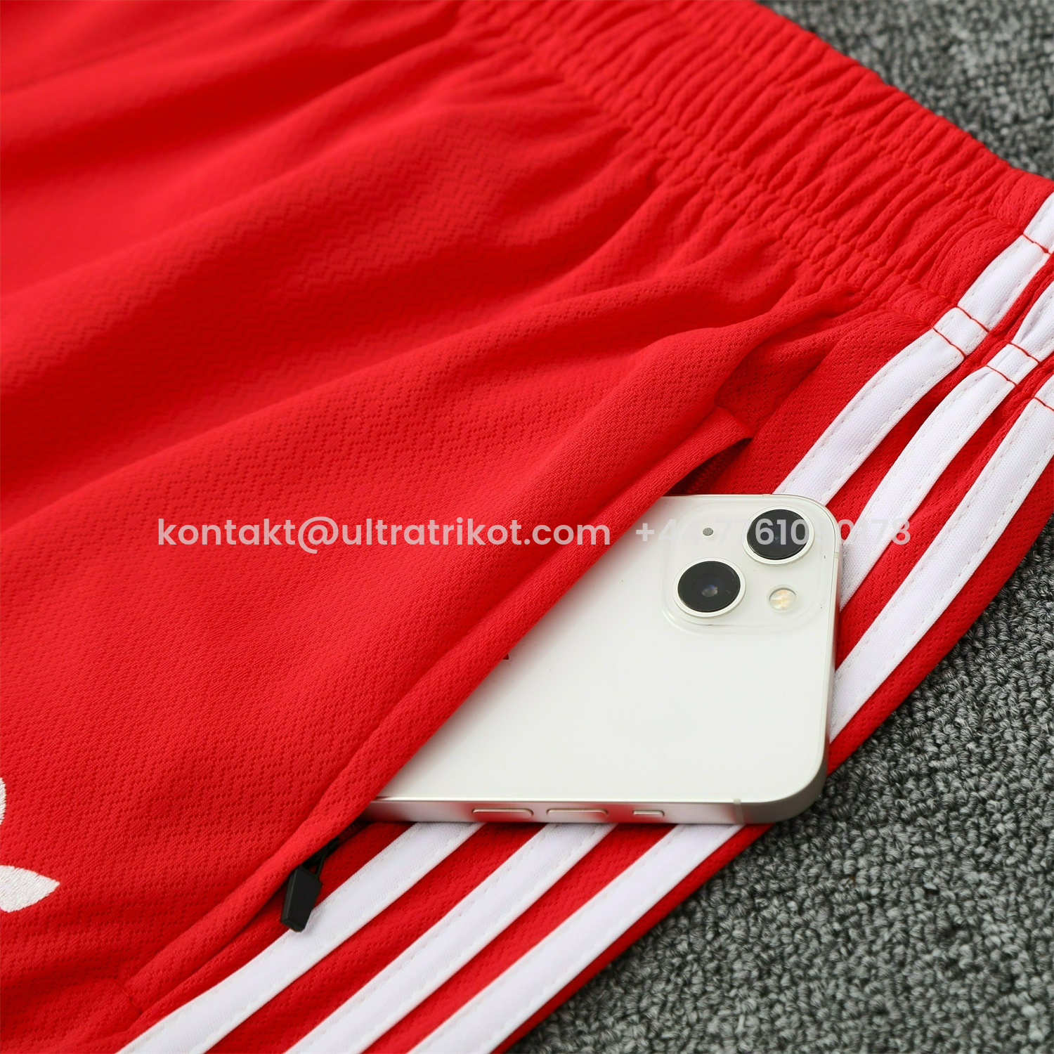 UltraTrikot-Bayern Munich 25-26 Short-Sleeve Training Set - Red Top & Red Shorts