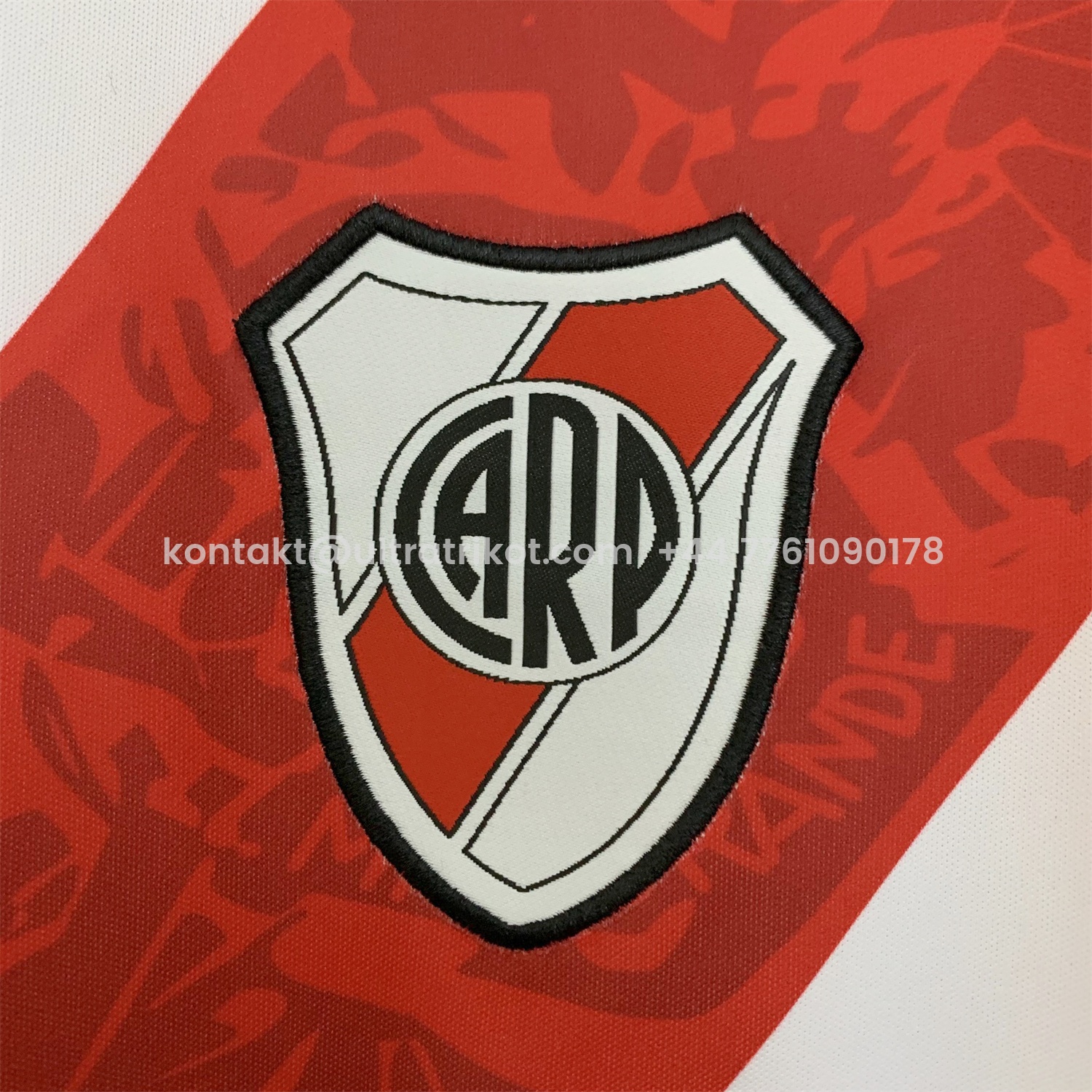 UltraTrikot-Retro River Plate 2013-14 Home Long Sleeves Jersey