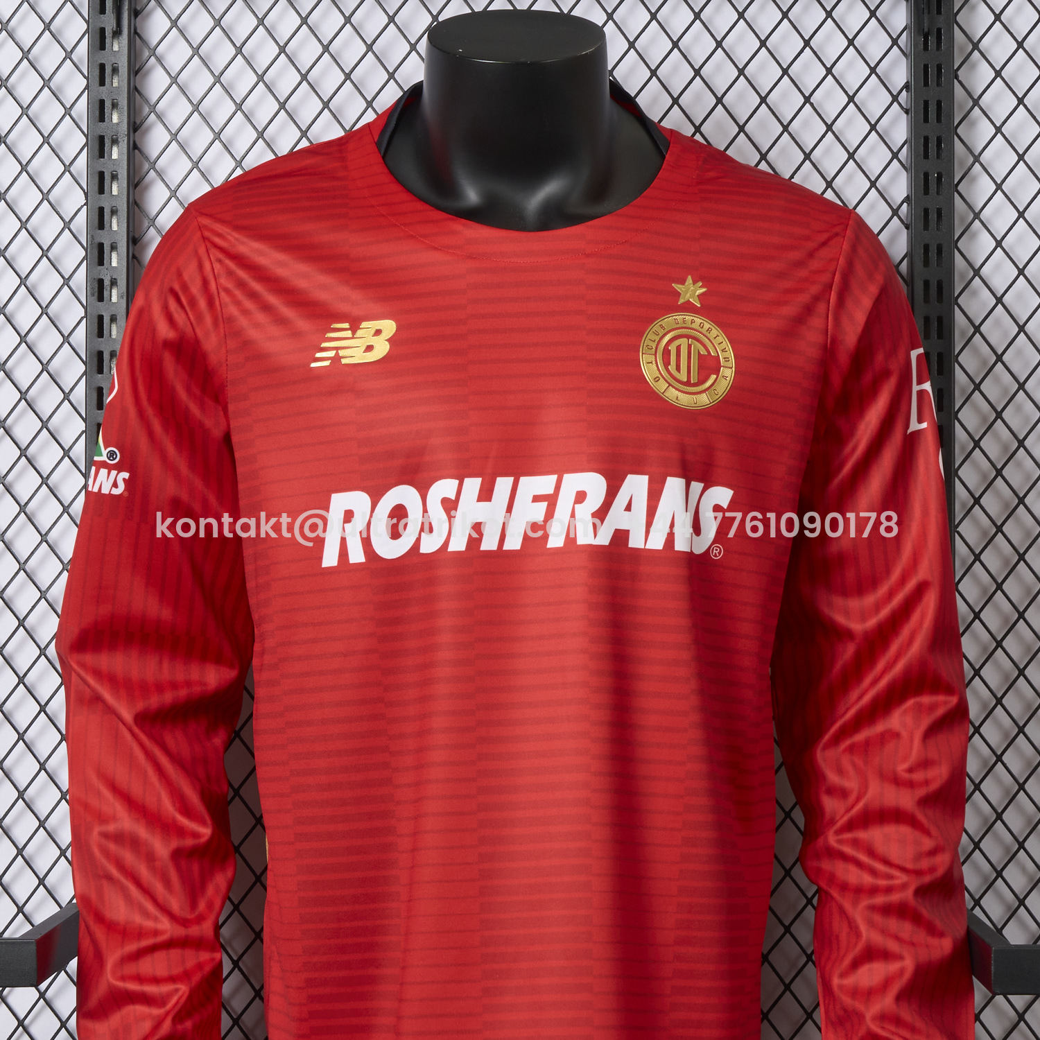 UltraTrikot-Toluca 25-26 Home Long Sleeves Jersey - Player Version