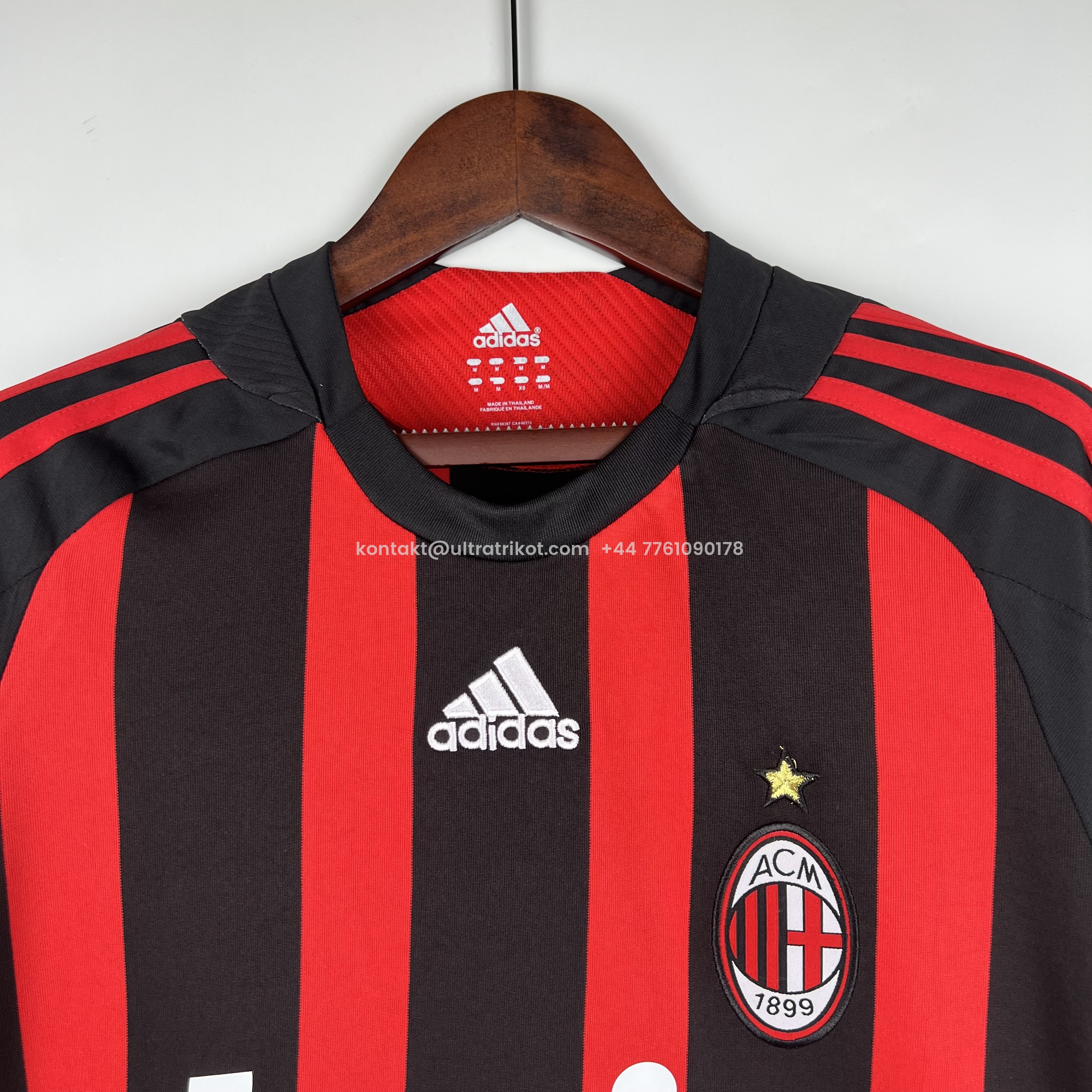 UltraTrikot-Retro AC Milan 2008-09 Home Stadium Jersey