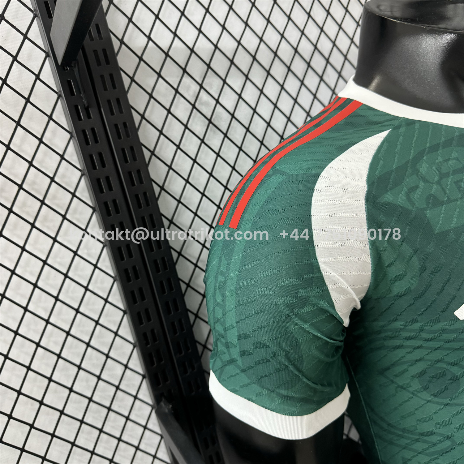 UltraTrikot-Mexico 25-26 Green Human Face Shaped Pattern Special Jersey - Player Version