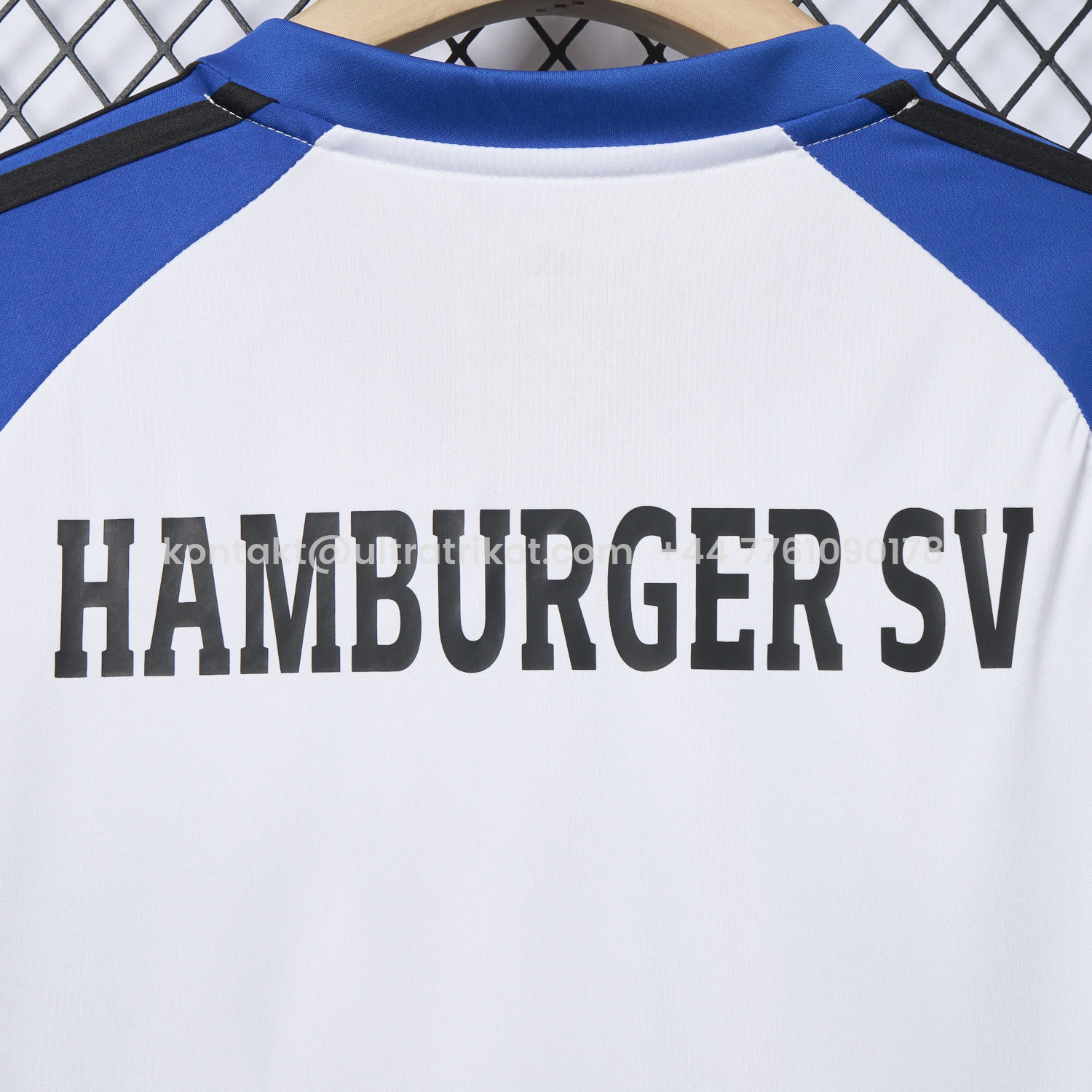 UltraTrikot-【Embroidered Team Badge】Hamburger SV 25-26 Home Jersey - Fans Version