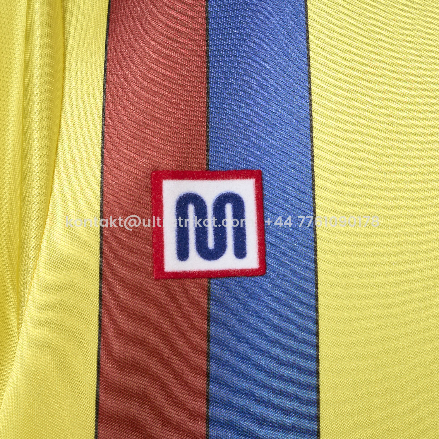 UltraTrikot-Retro Barcelona 1982-84 Away Yellow Jersey