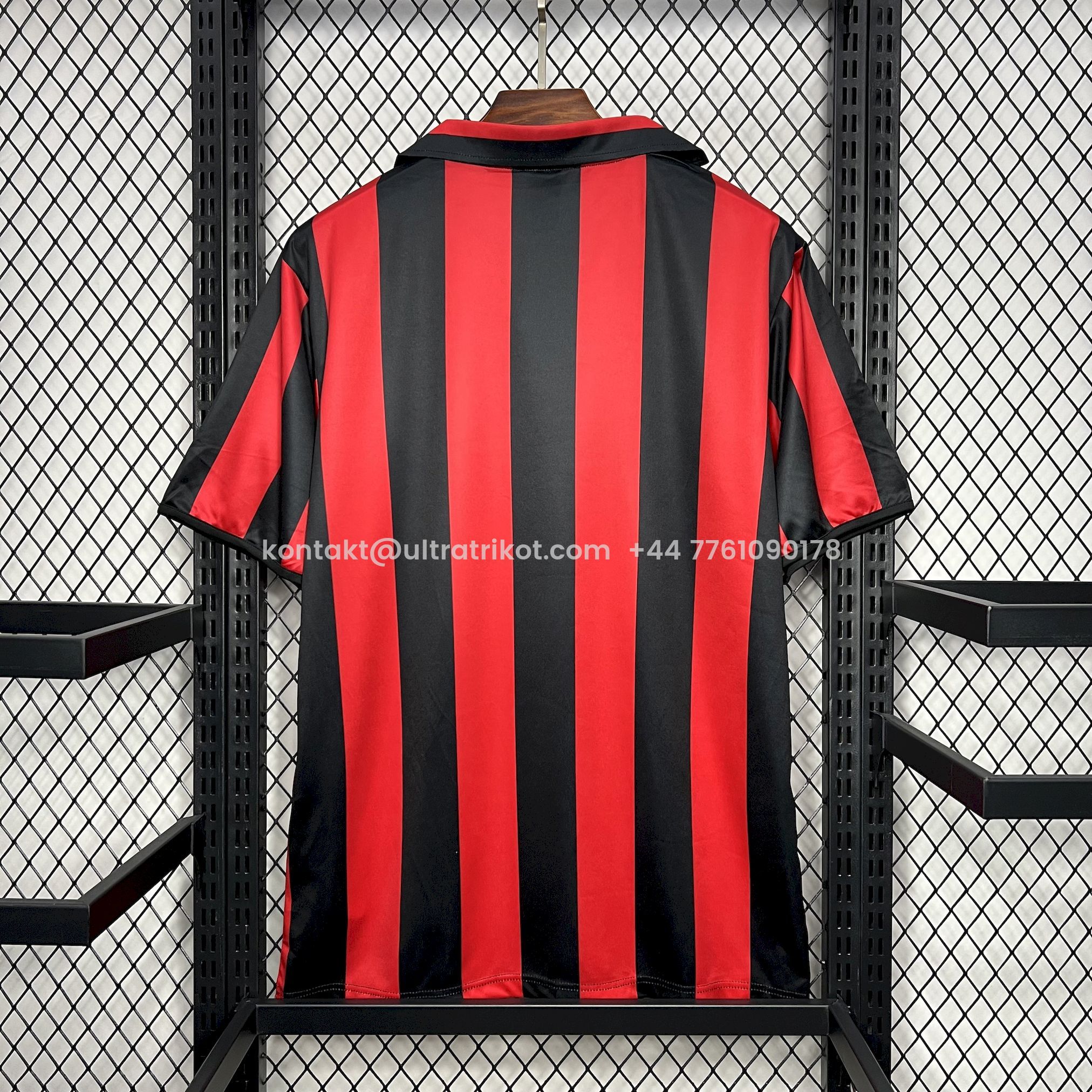 UltraTrikot-Retro AC Milan 1988-89 Home Jersey