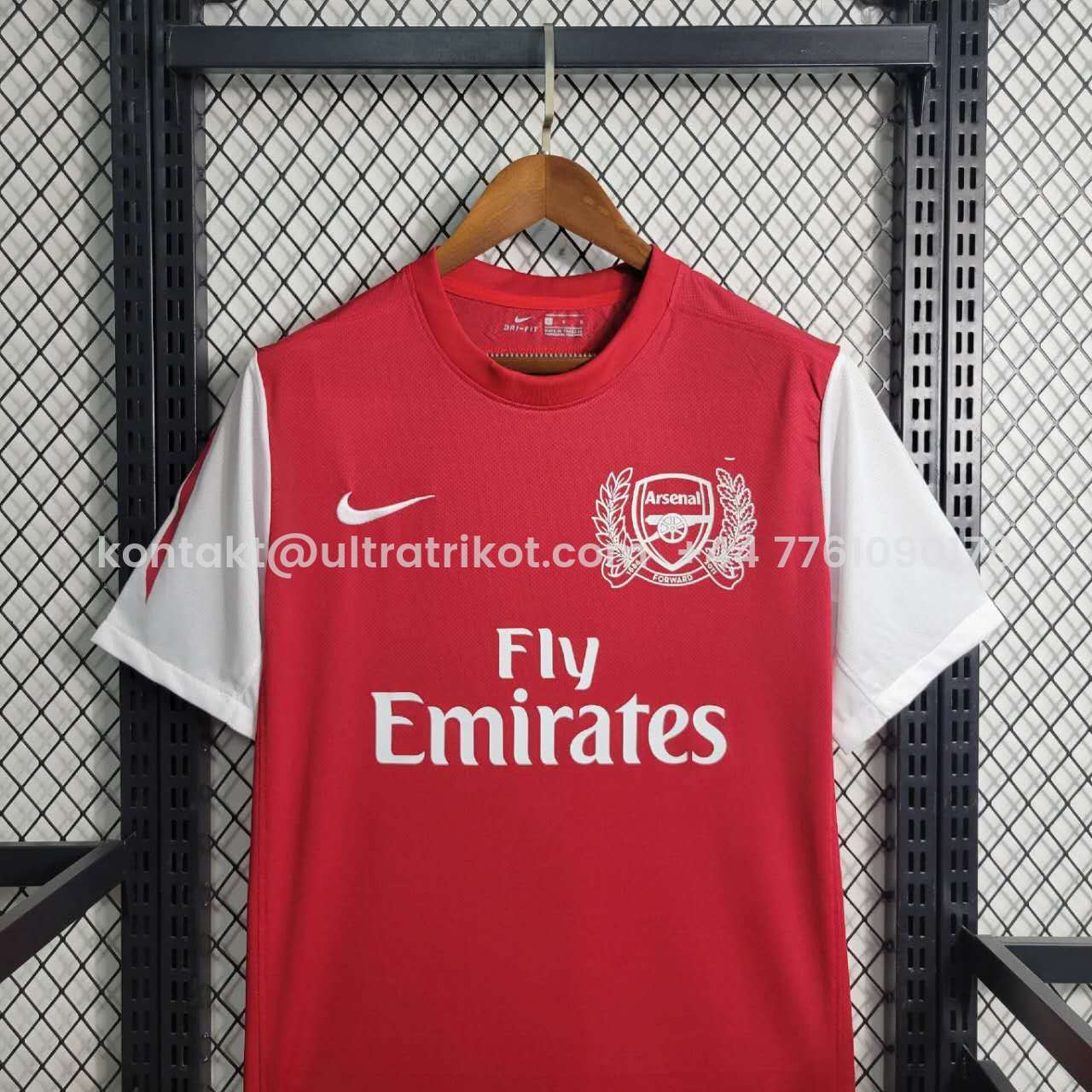 UltraTrikot-Retro Arsenal 11-12 125th Aniversary Home Stadium Jersey