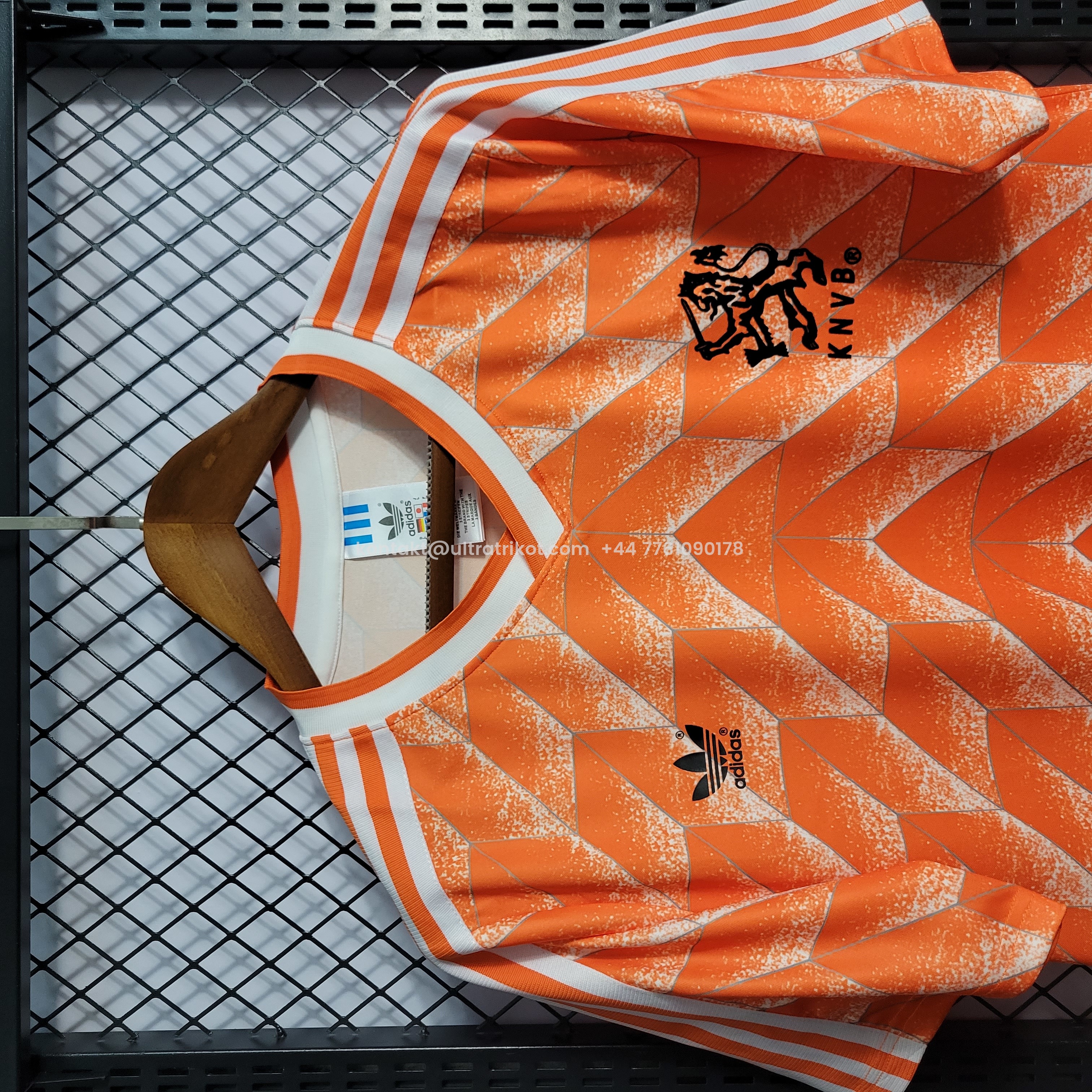 UltraTrikot-Retro Netherlands 1988 Home Stadium Jersey