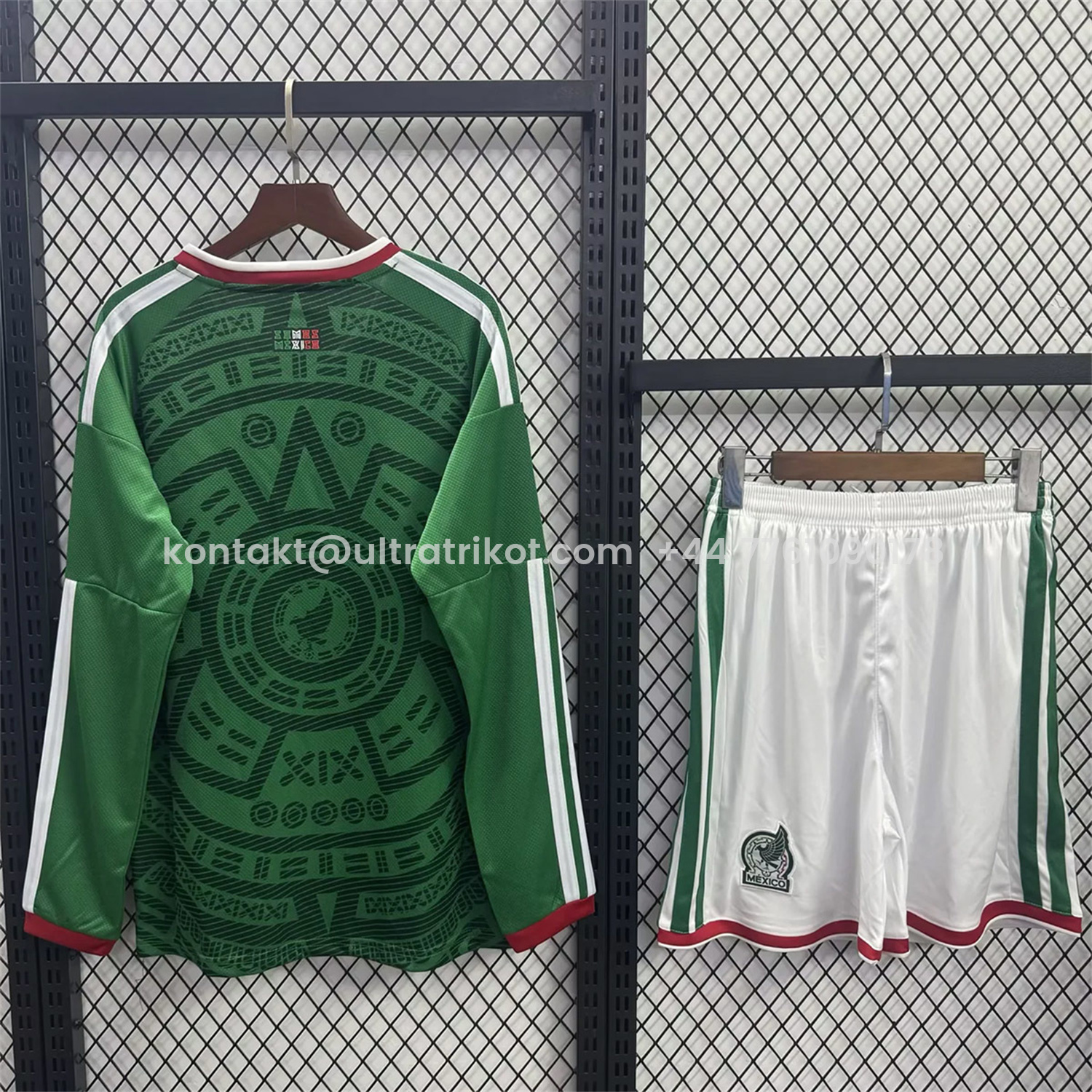 UltraTrikot-Mexico 2026 Home Long Sleeves Kids Kit
