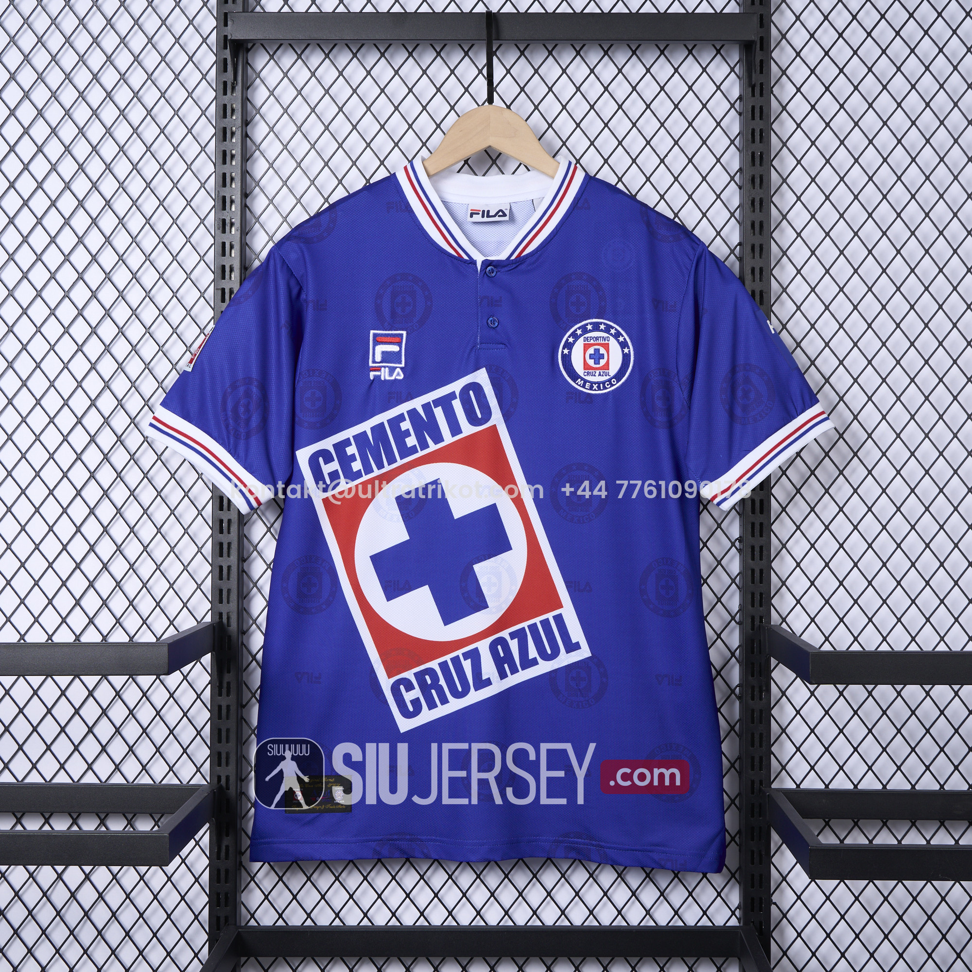 UltraTrikot-Retro Cruz Azul 1998-99 Home Stadium Jersey - Fans Version