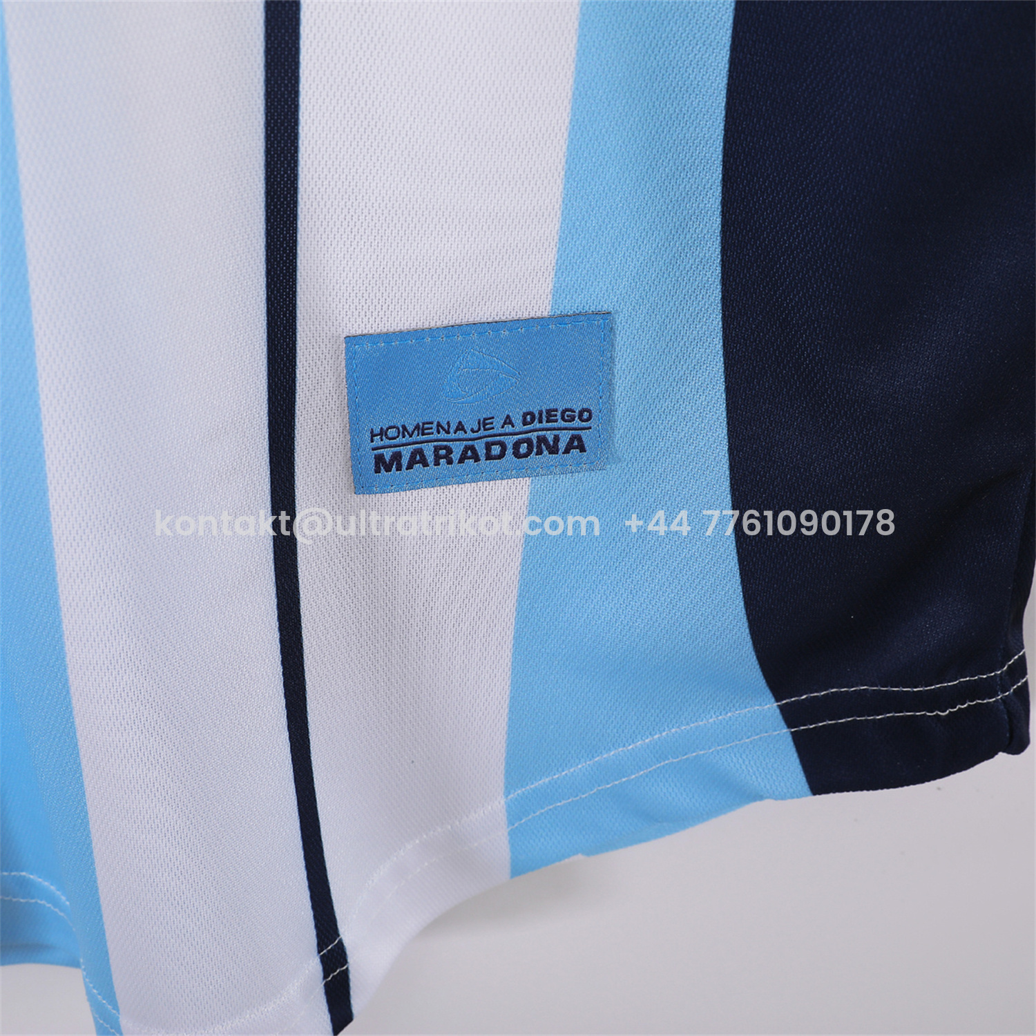 UltraTrikot-Retro Argentina 2001 Home Maradona Commemorative Jersey