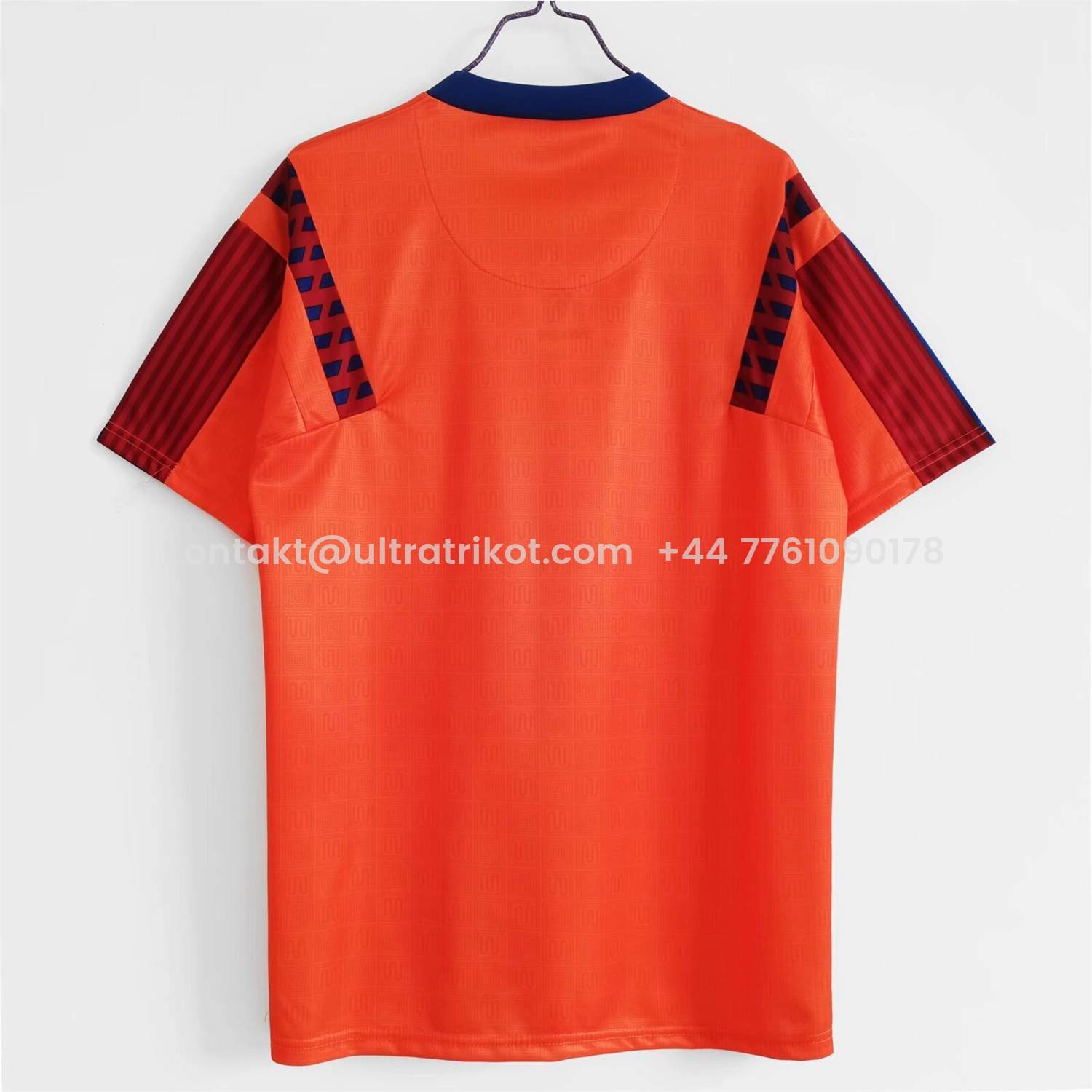 UltraTrikot-Retro Barcelona 1991-92 Away Orange Jersey