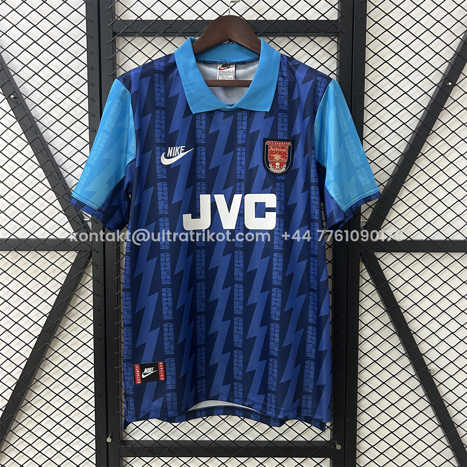 UltraTrikot-Retro Arsenal 1994-95 Away Jersey