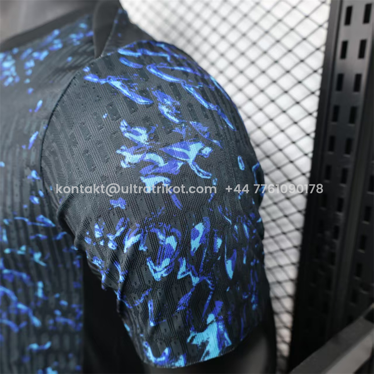 UltraTrikot-Inter Milan 25-26 Pre-Match Training Jersey Black Blue - Player Version