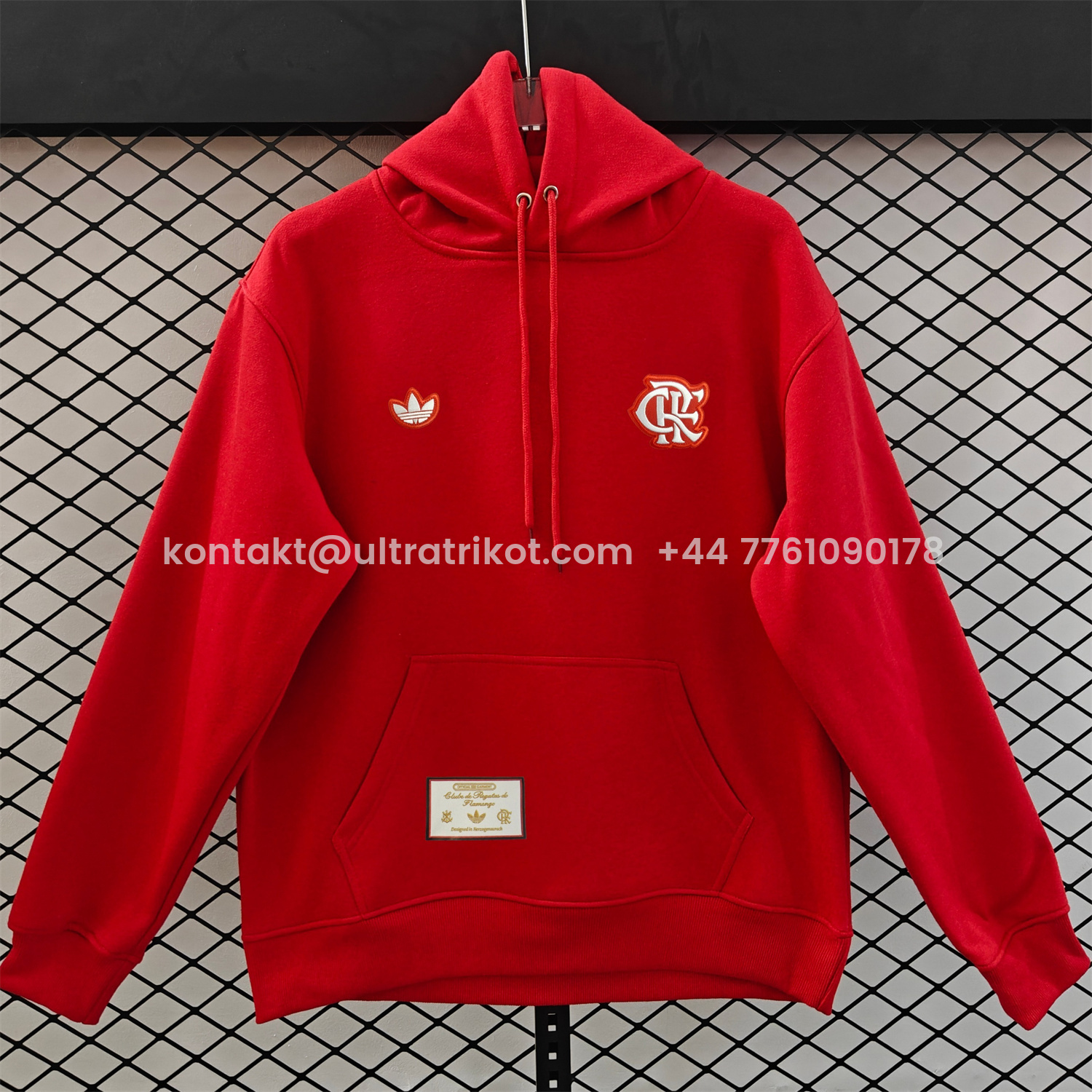 UltraTrikot-Flamengo 25-26 Originals Terrace Icon Unisex Pullover Hoodie