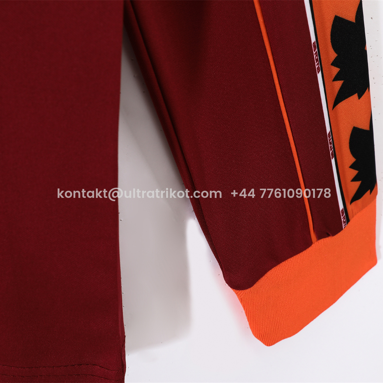 UltraTrikot-Retro Roma 1998-99 Home Long Sleeves Jersey