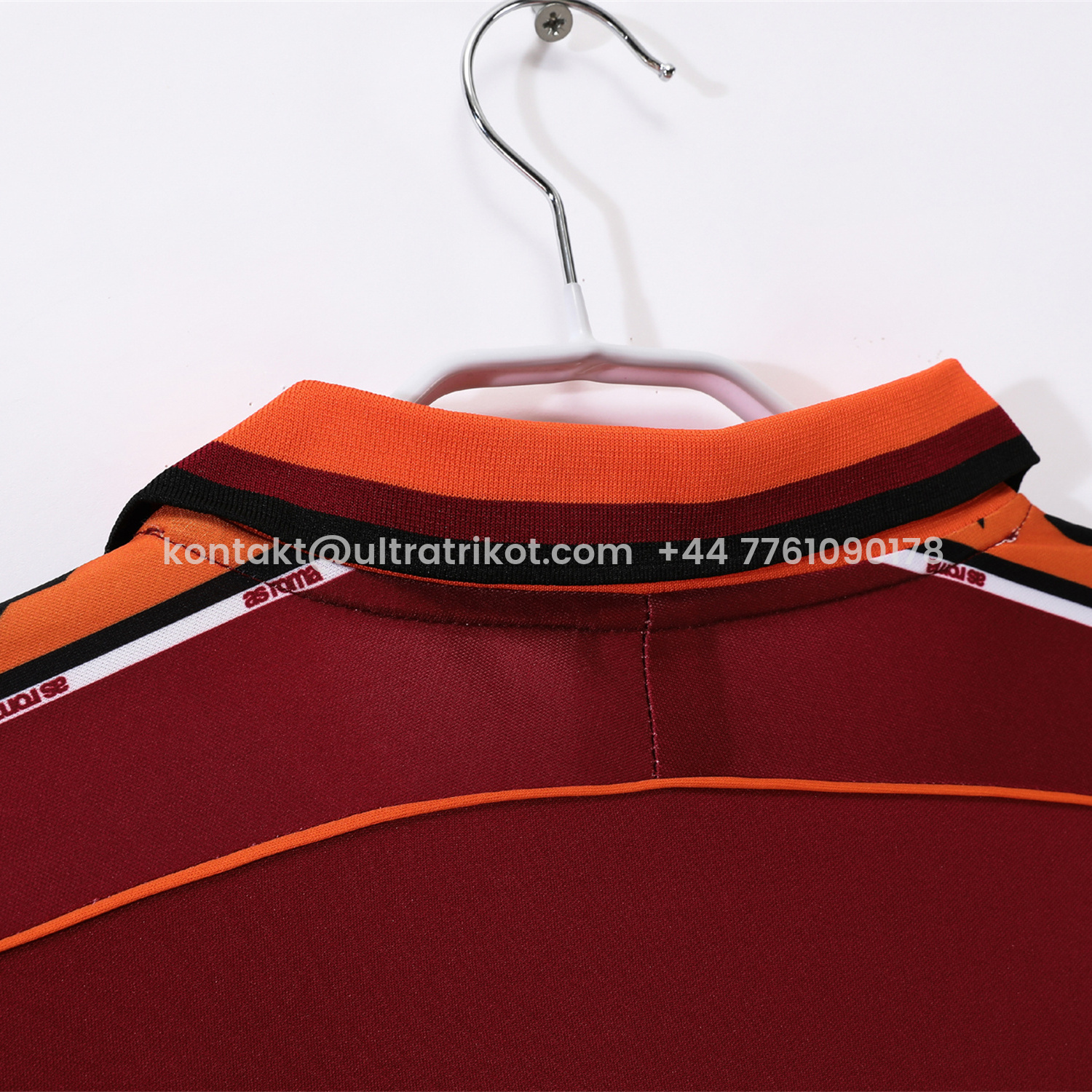 UltraTrikot-Retro Roma 1998-99 Home Long Sleeves Jersey