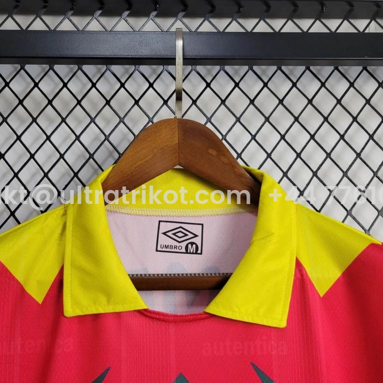 UltraTrikot-Retro Mexico 1998 World Cup Goalkeeper Red Jersey