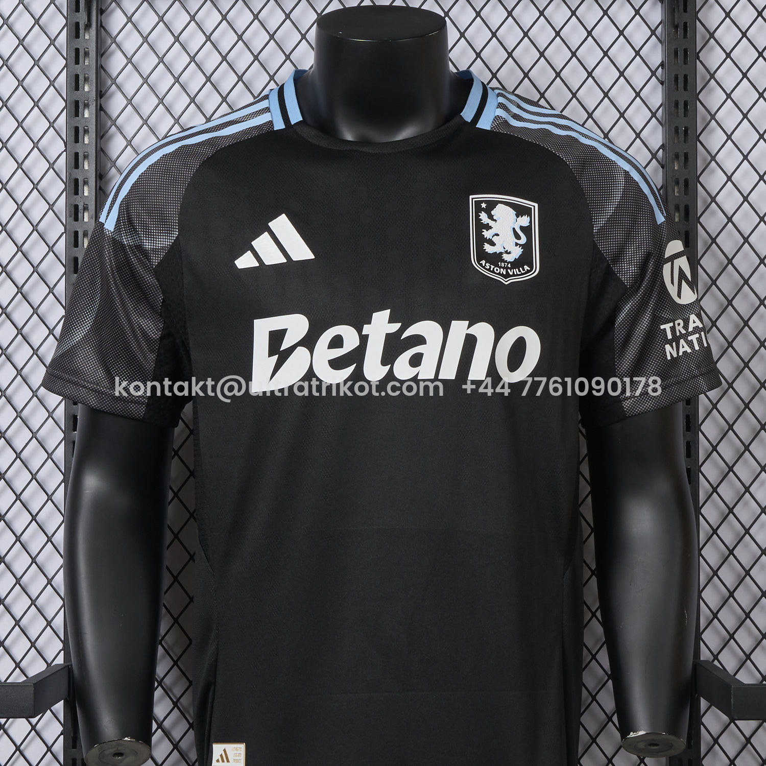 UltraTrikot-Aston Villa 25-26 Away Jersey - Player Version