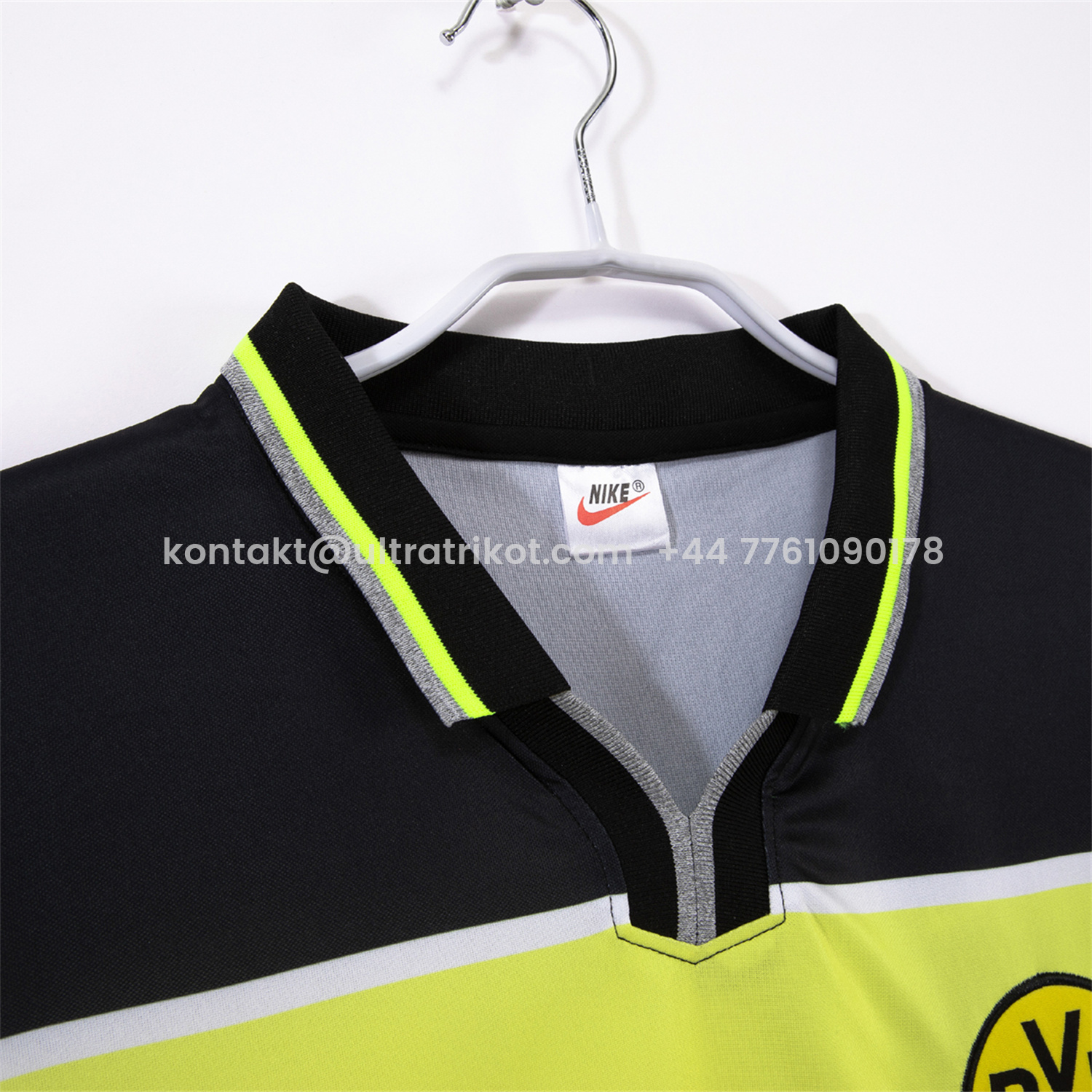 UltraTrikot-Retro Dortmund 1997-98 Home Jersey