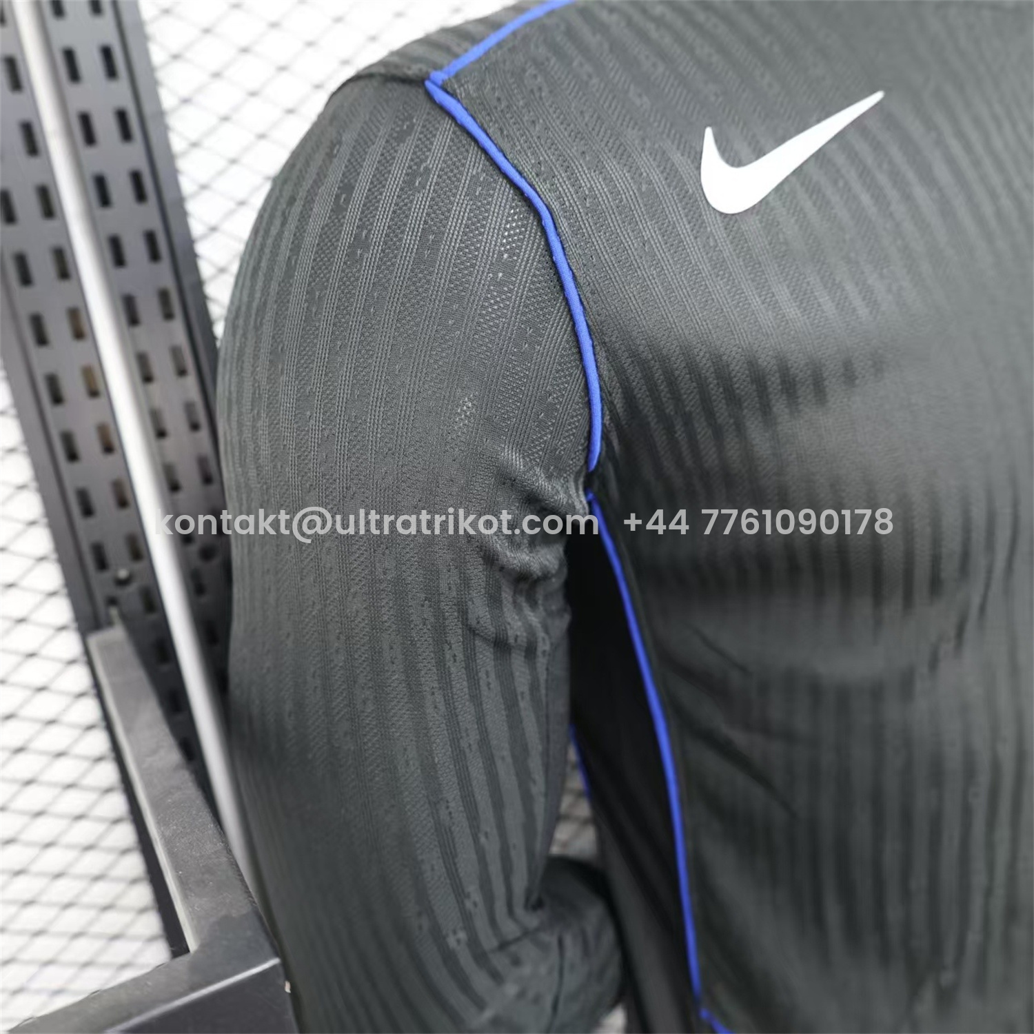 UltraTrikot-C.H.E.L.S.E.A 25-26 Third Long Unsponsored Black Jersey - Player Version