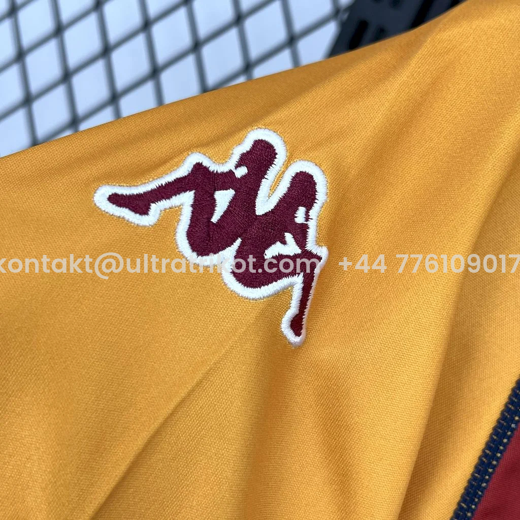 UltraTrikot-Retro Roma 2001-02 Home Long Sleeves Jersey