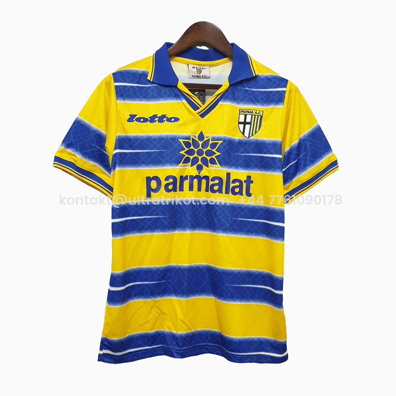 UltraTrikot-Retro Parma 1998-99 Home Jersey
