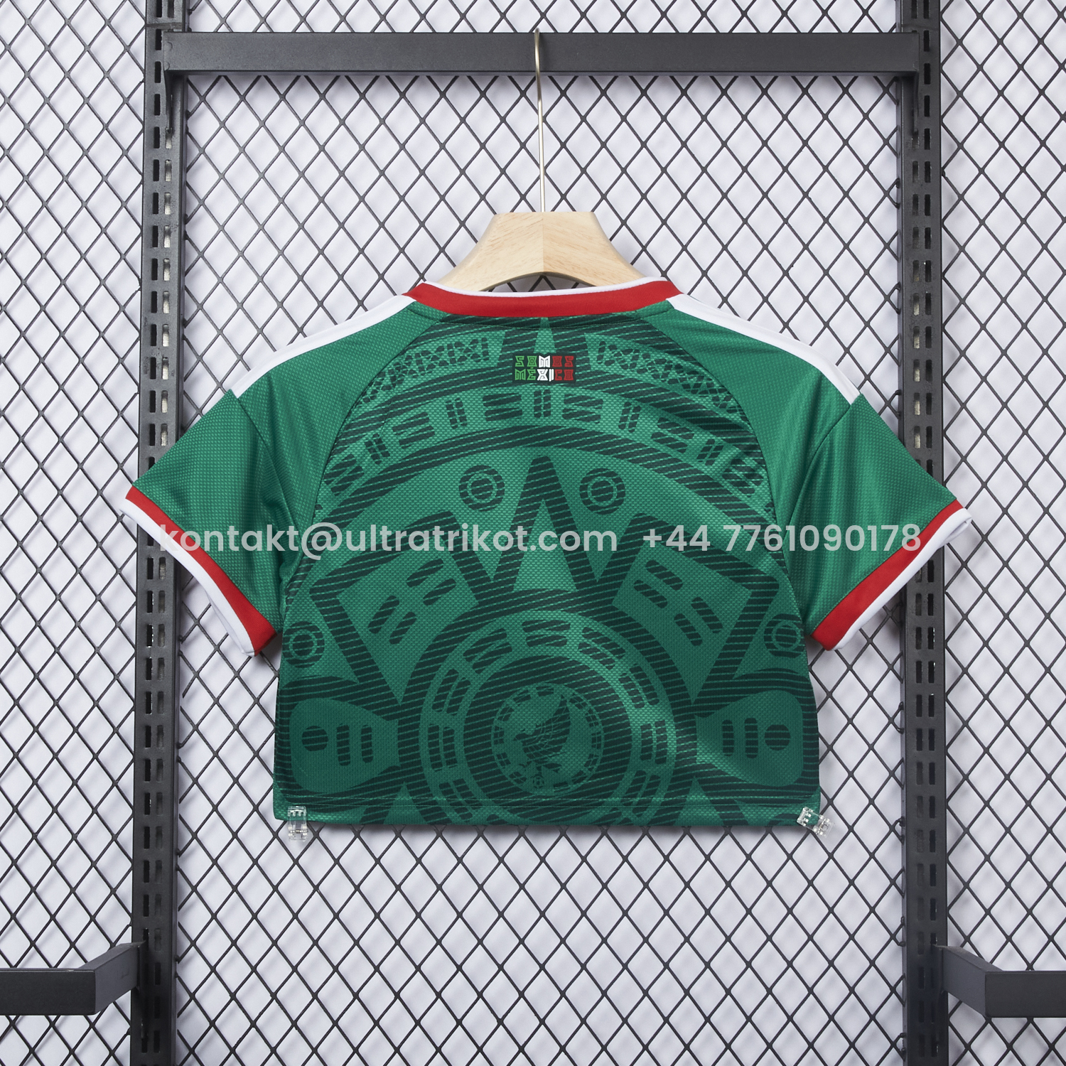 UltraTrikot-Women's Mexico 2026 Home Cropped Jersey