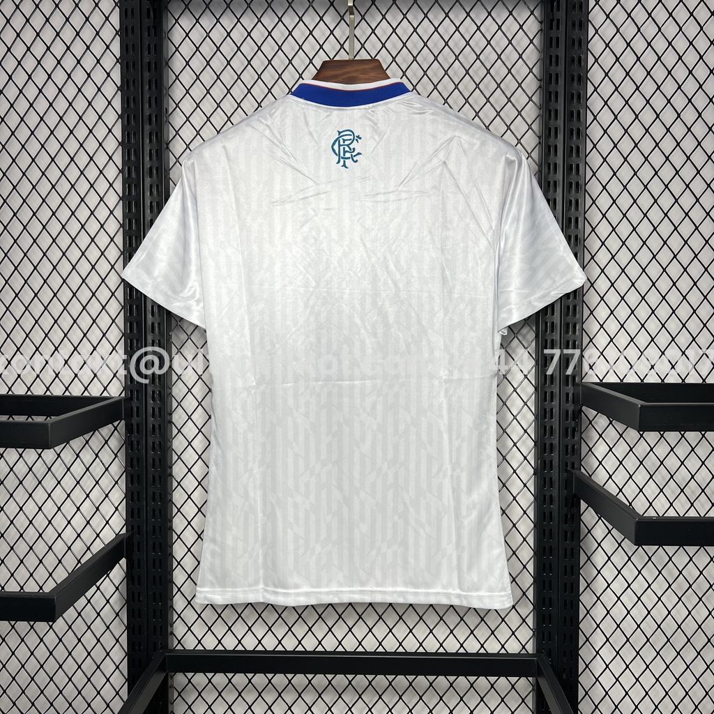 UltraTrikot-Retro Glasgow Rangers 1990-92 Away Jersey