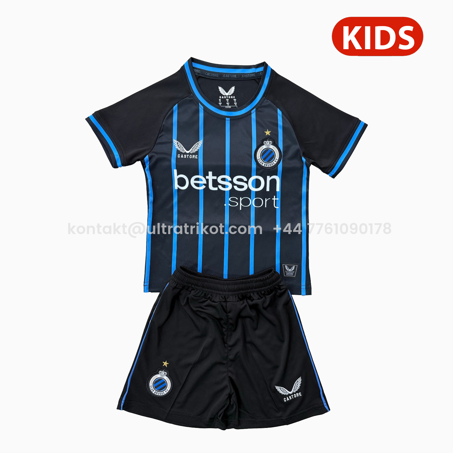 UltraTrikot-Club Brugge 25-26 Home Kids Kit