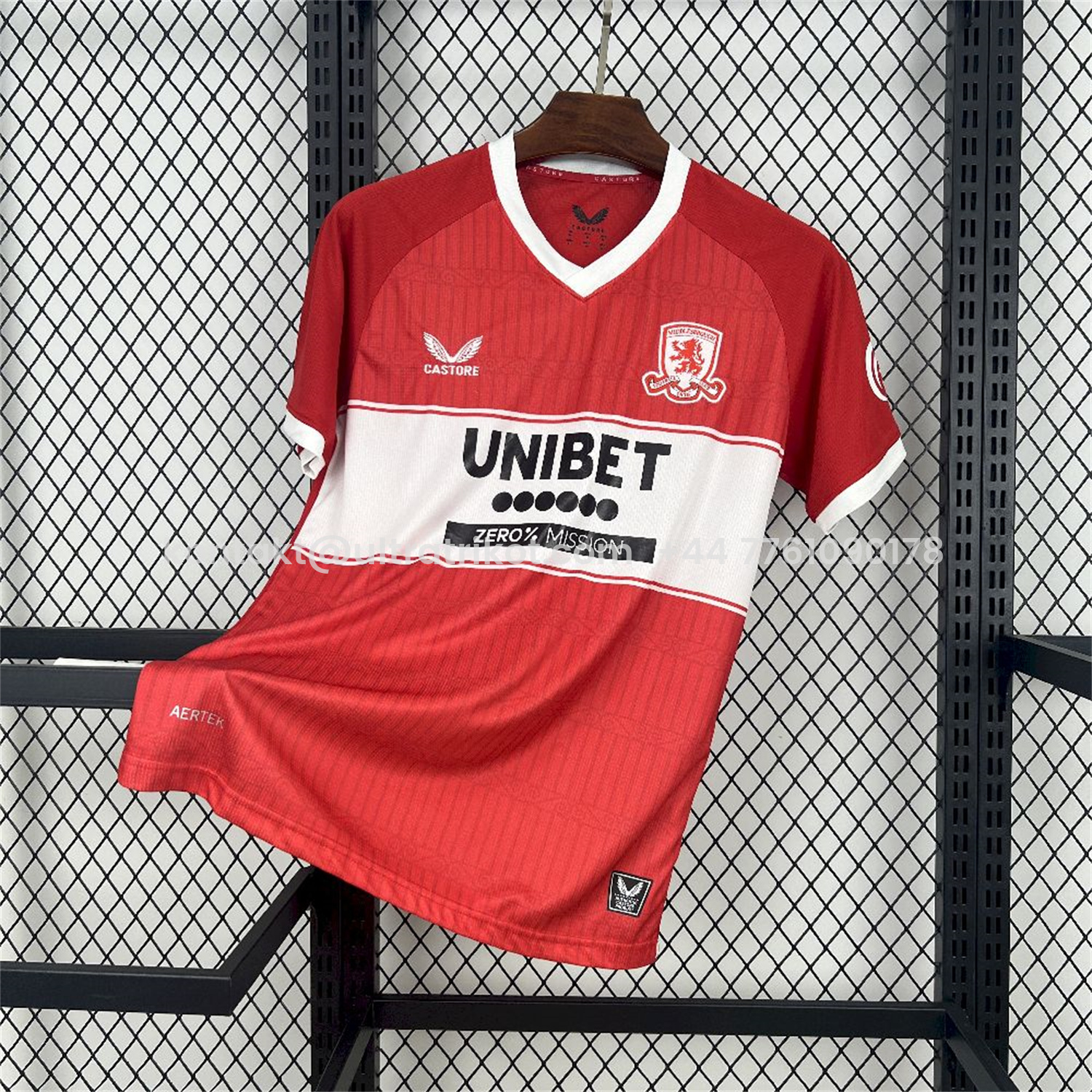 UltraTrikot-Middlesbrough 25-26 Home Jersey - Fans Version