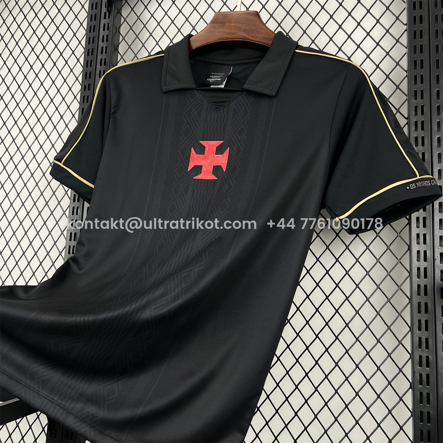 UltraTrikot-Vasco da Gama 25-26 Black Special Jersey - Fans Version