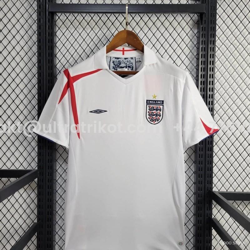 UltraTrikot-Retro England 2006 Home Stadium Jersey