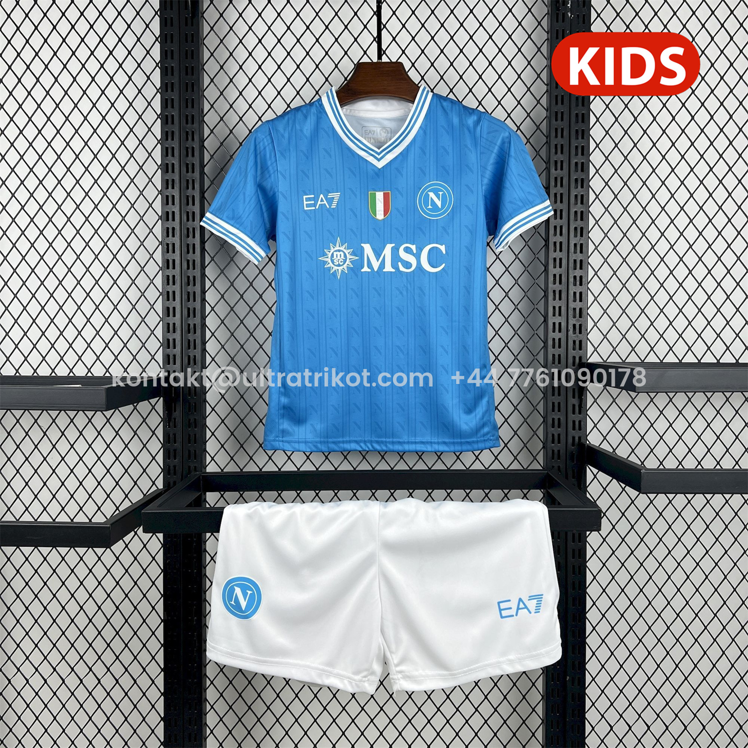 UltraTrikot-Napoli 25-26 Home Kids Kit