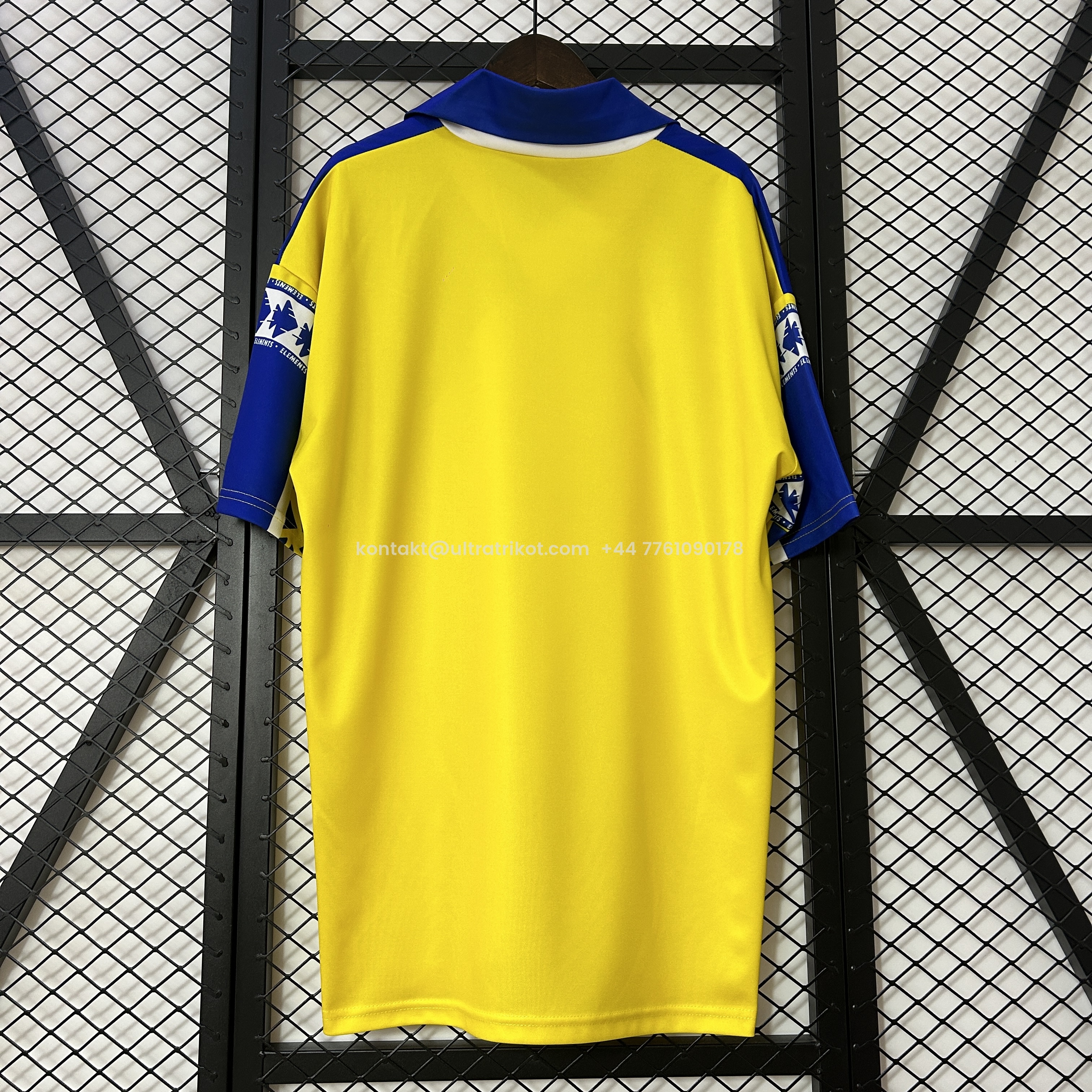 UltraTrikot-Retro Cádiz Cadiz 1991-92 Home Unsponsored Jersey