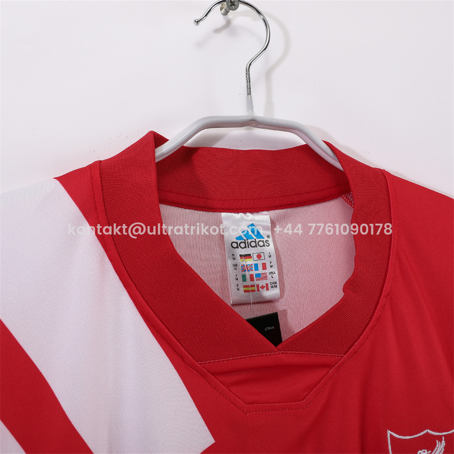 UltraTrikot-Retro Liver.pool 1991-92 Home Jersey