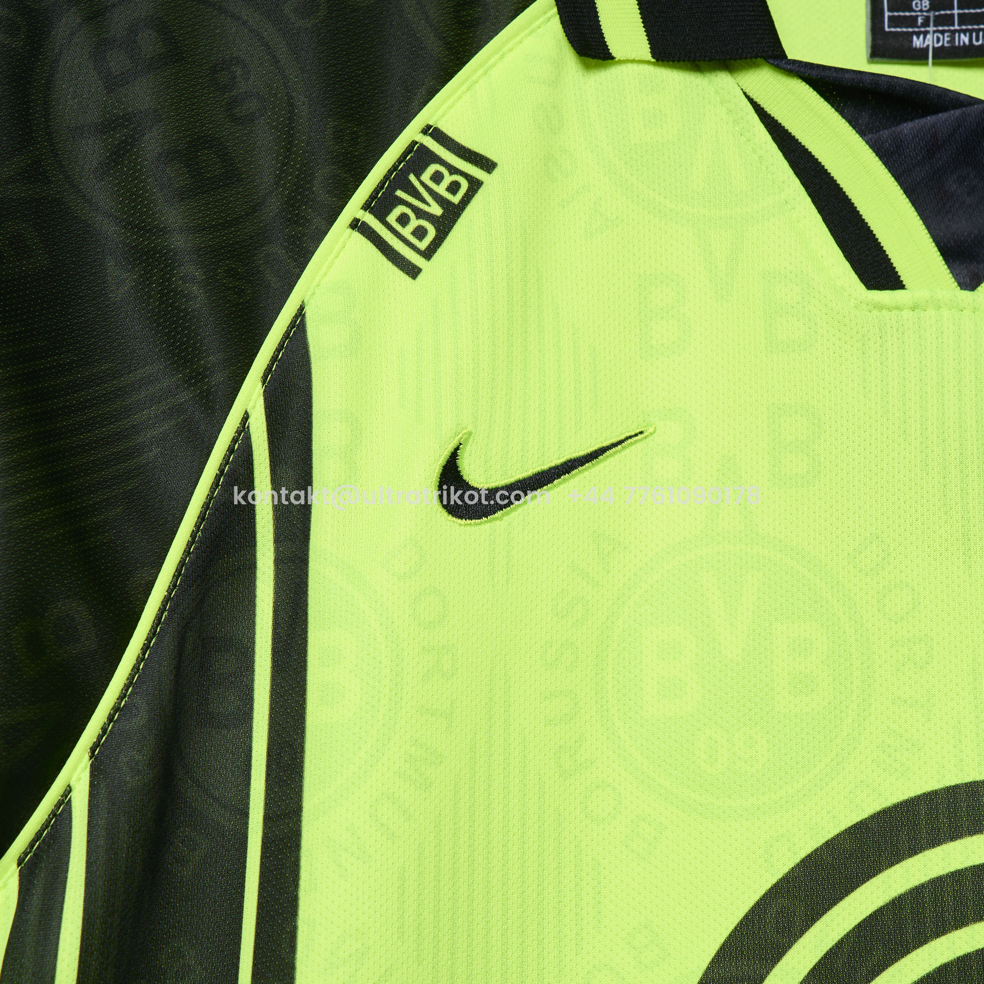 UltraTrikot-Retro Dortmund 1996-97 European Home Jersey