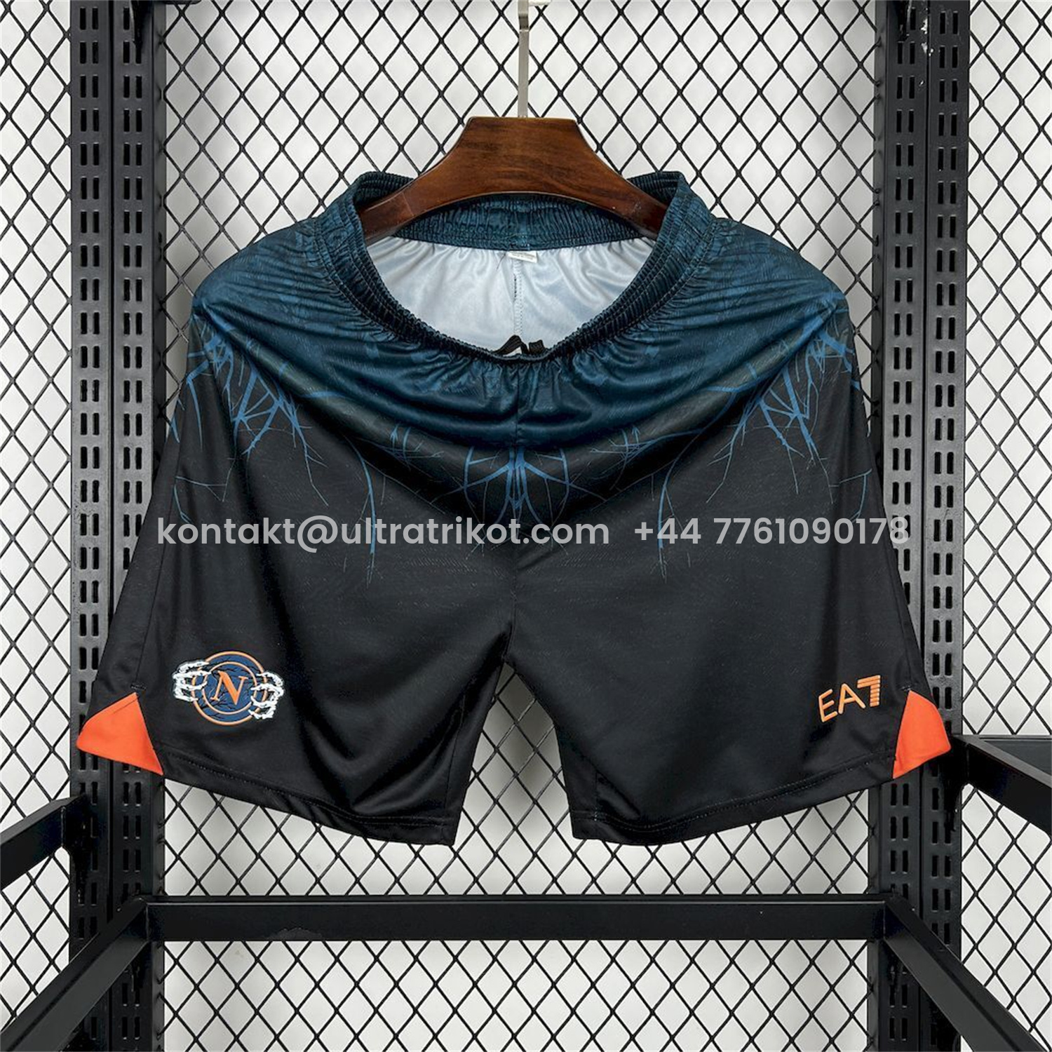 UltraTrikot-Napoli 25-26 Halloween Black Shorts - Fans Version