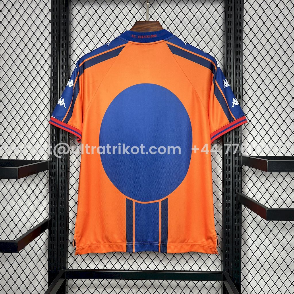 UltraTrikot-Retro Barcelona 1997-98 Away Jersey