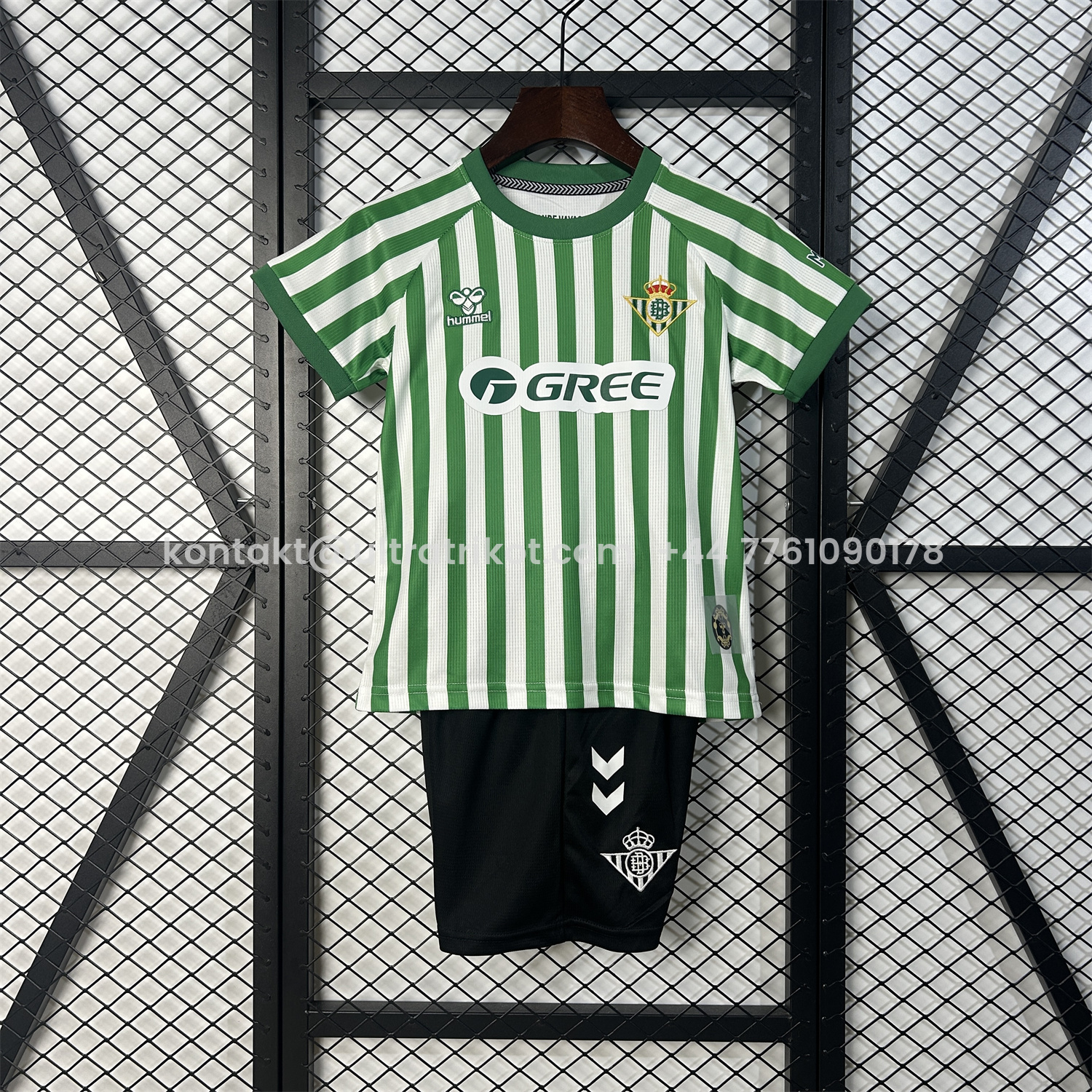 UltraTrikot-Real Betis 2025 Conference League Final Special Kids Kit