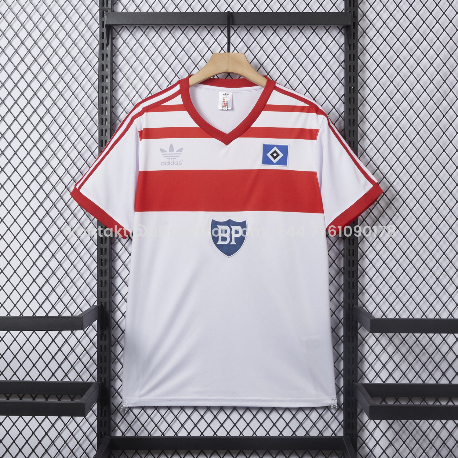 UltraTrikot-Retro Hamburger SV 1982-83 Champion Home Jersey