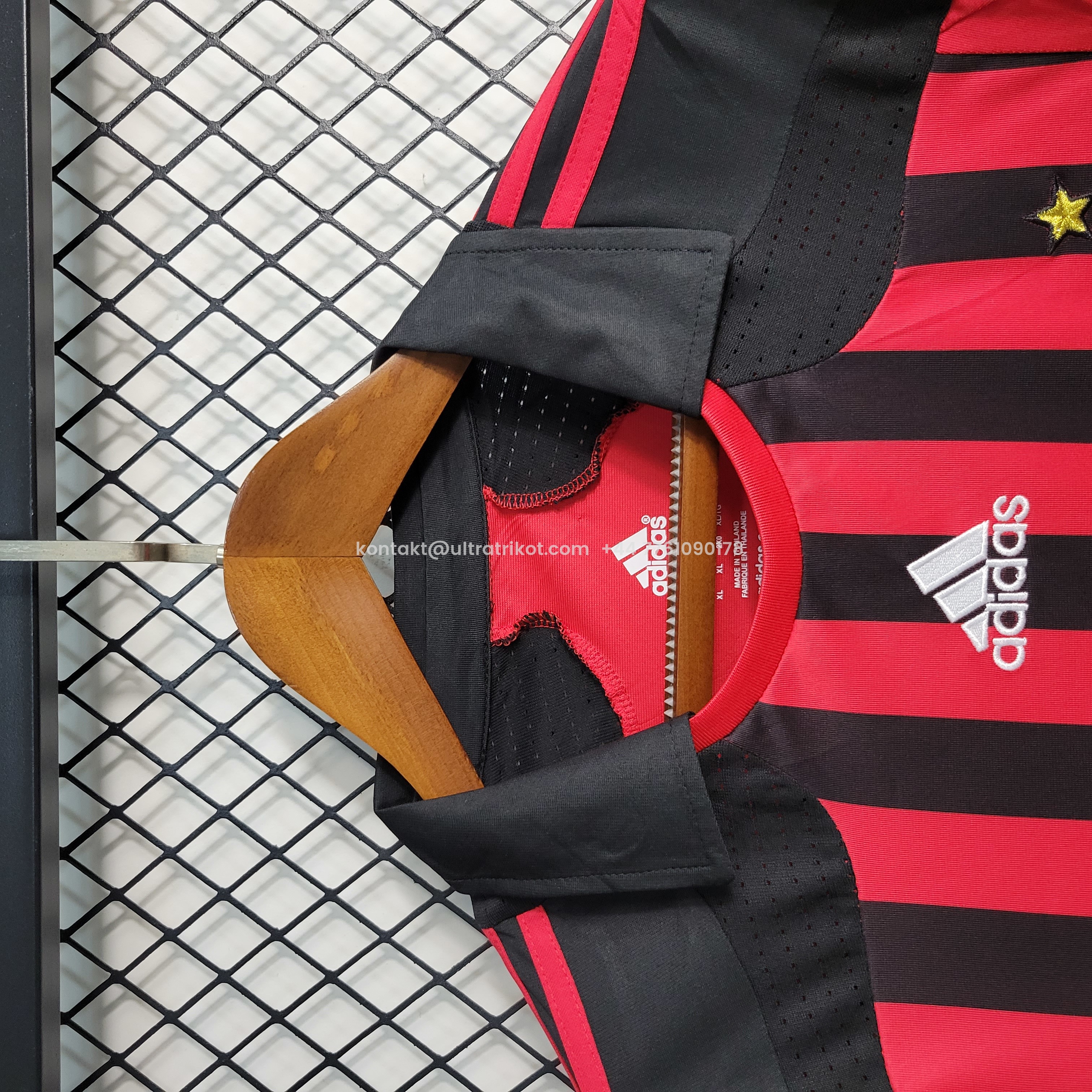 UltraTrikot-Retro AC Milan 2007-08 Home Stadium Jersey
