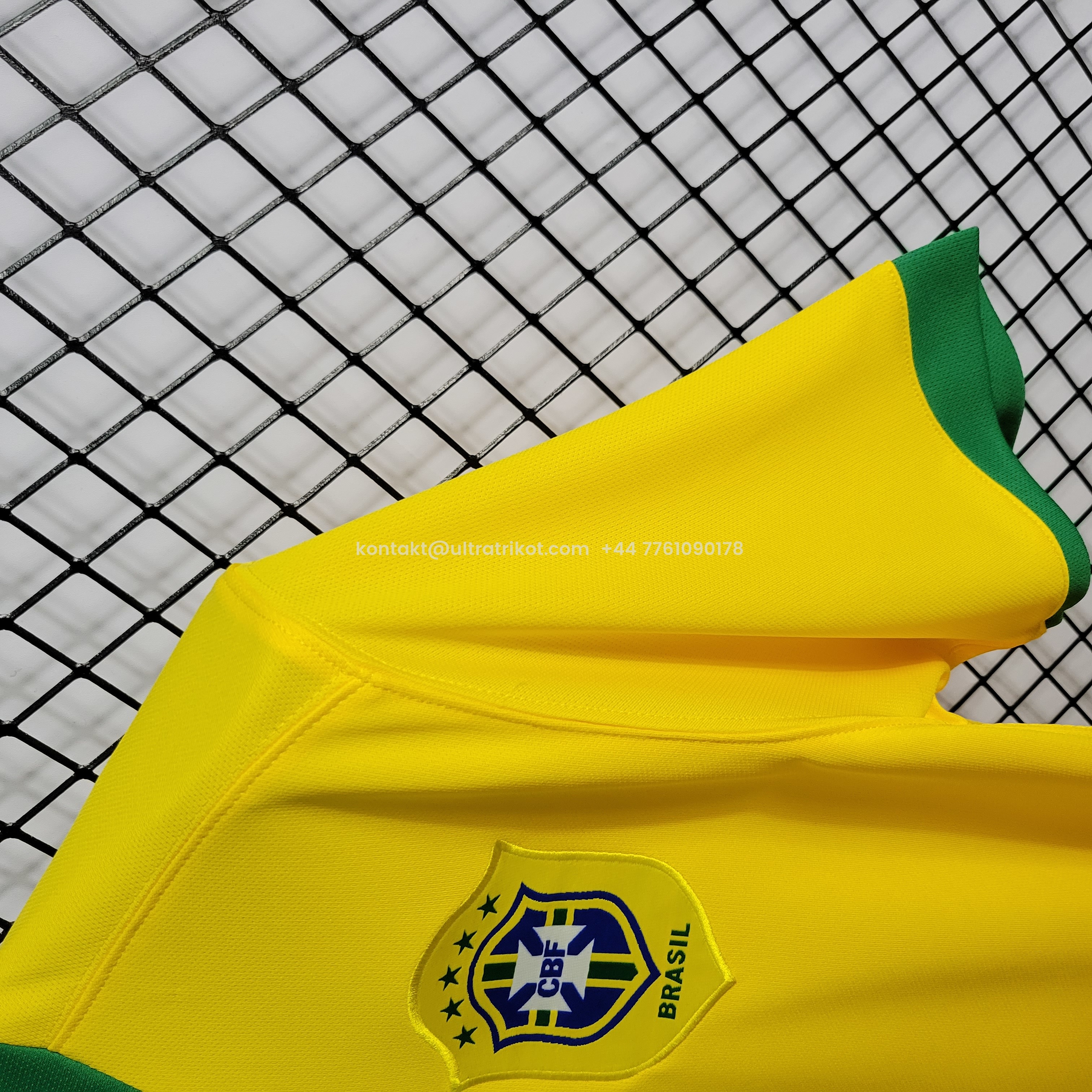 UltraTrikot-Retro Brazil 2006 Home Stadium Jersey