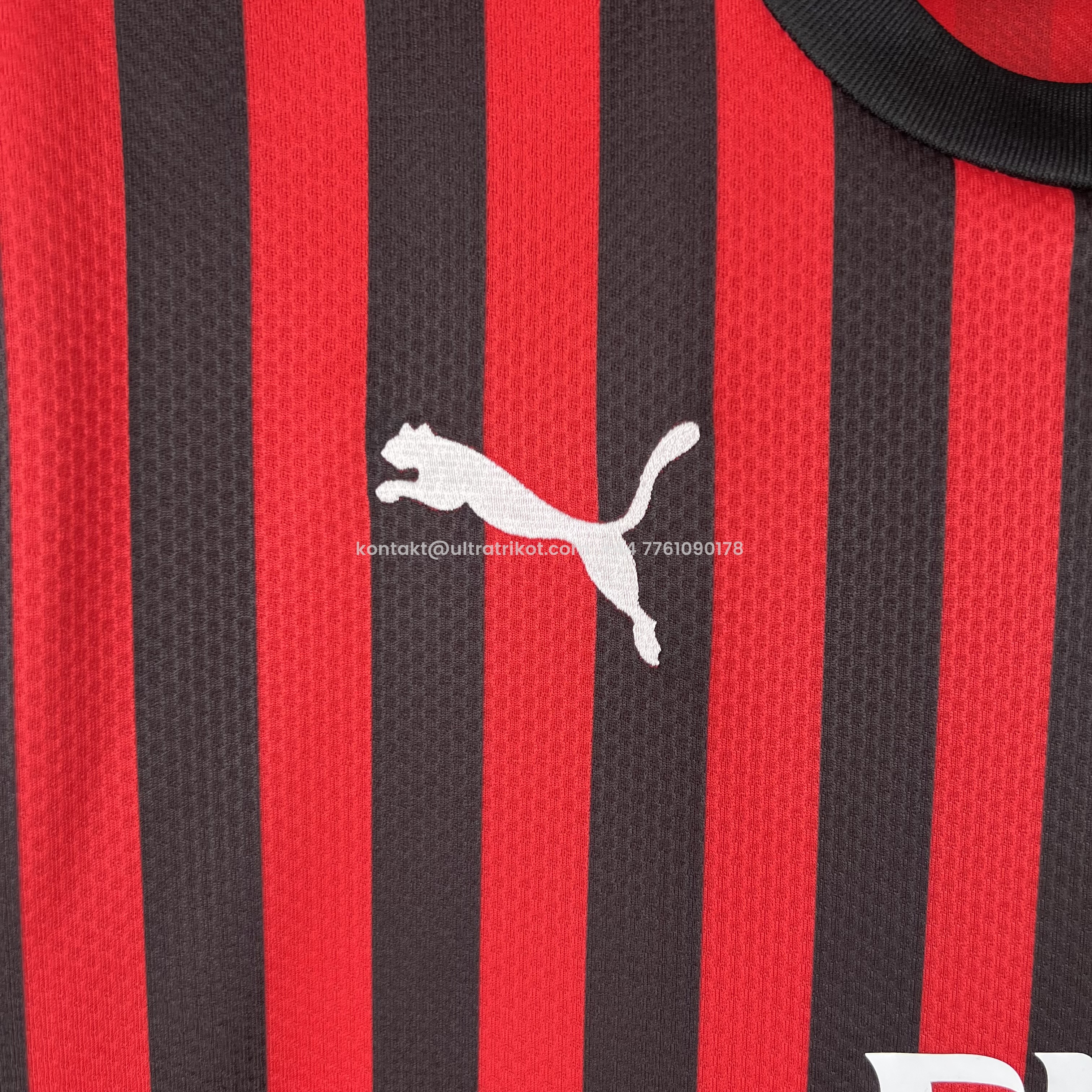 UltraTrikot-Retro AC Milan 2019-20 Home Stadium Jersey