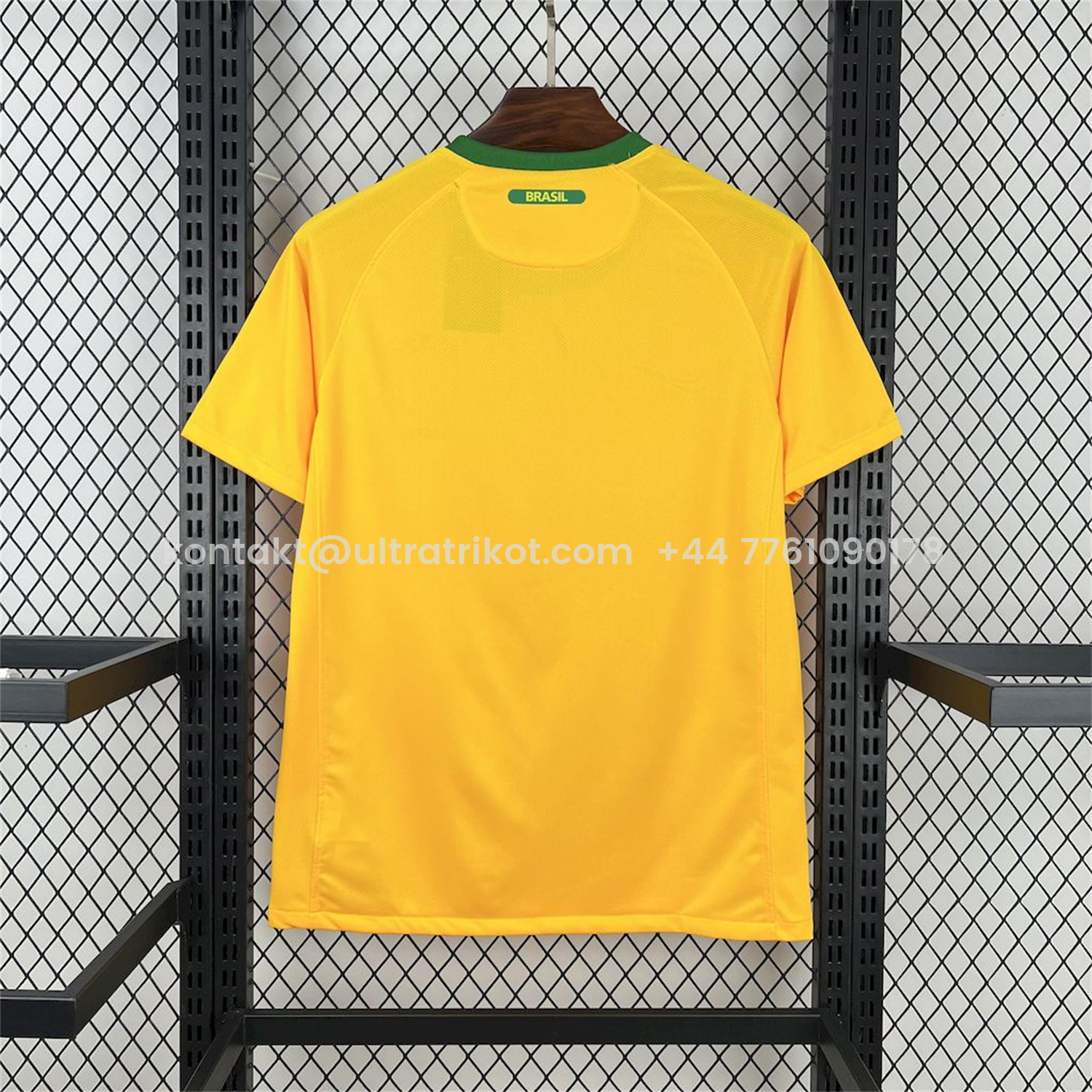UltraTrikot-Retro Brazil 2010 Home Jersey