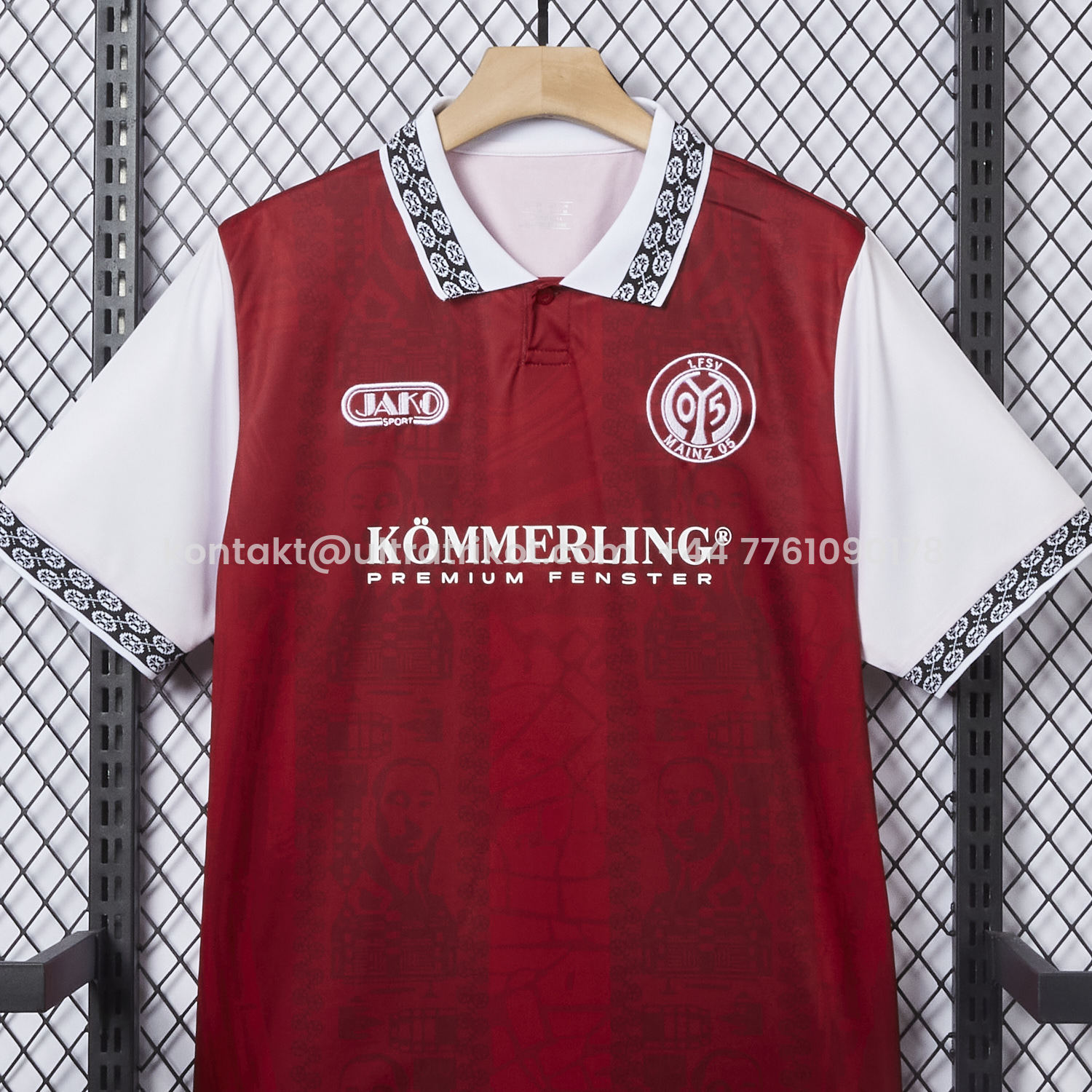 UltraTrikot-Mainz 25-26 Red Special POLO Jersey - Fans Version