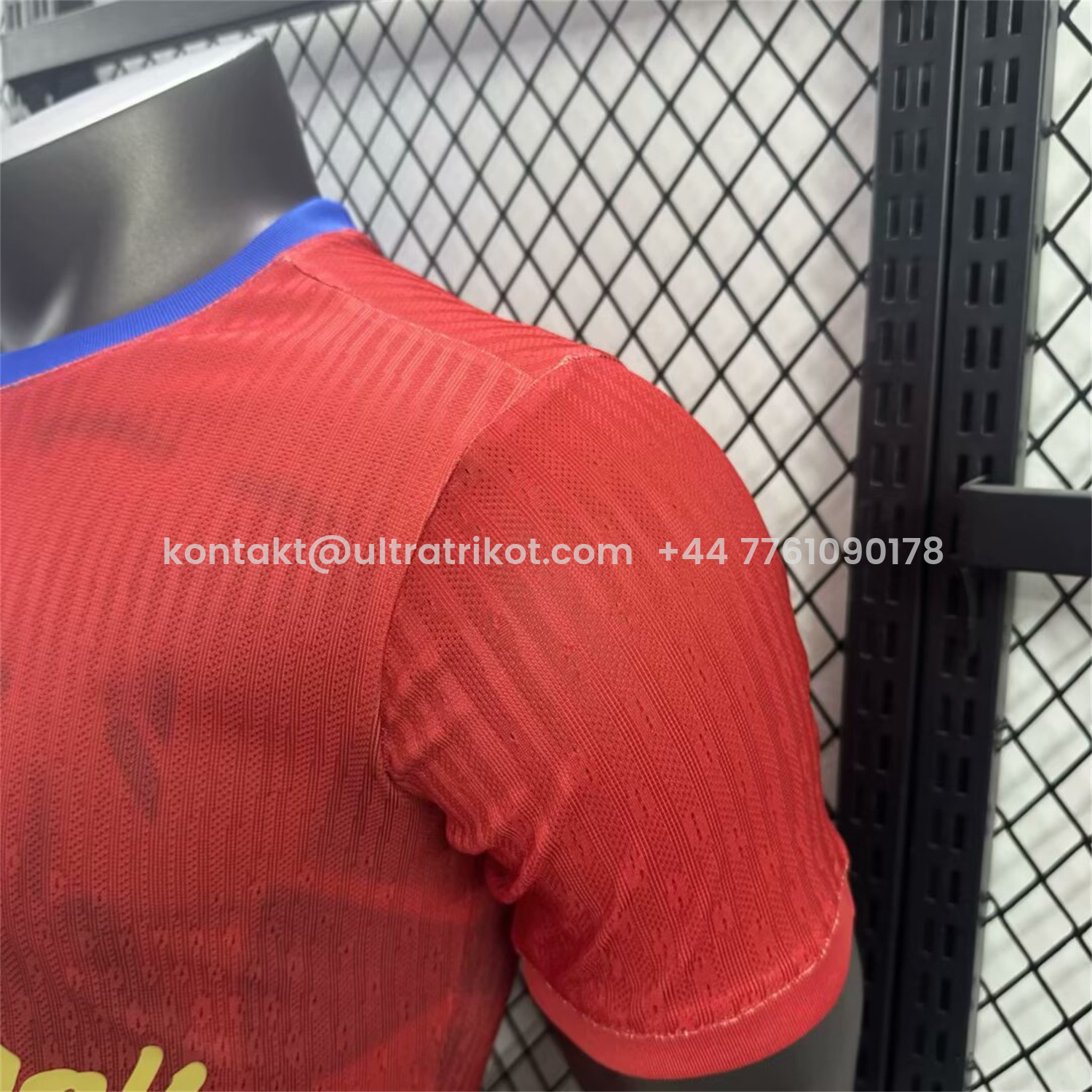 UltraTrikot-Barcelona x Travis Scott 25-26 Red & Blue Special Jersey - Player Version