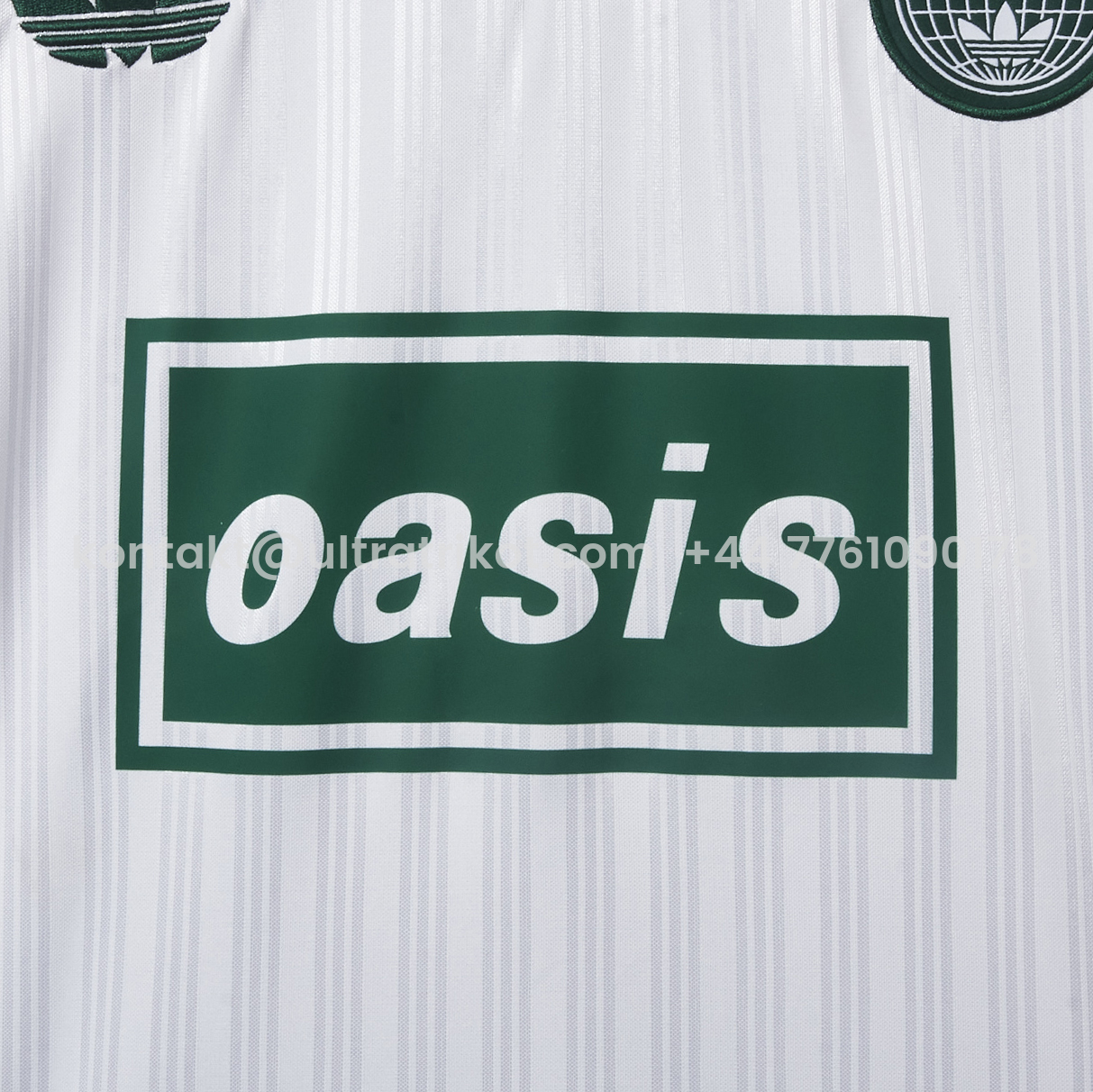 UltraTrikot-Bohemian 25-26 Oasis Originals Tour Light White Jersey With Number 25 - Fans Version